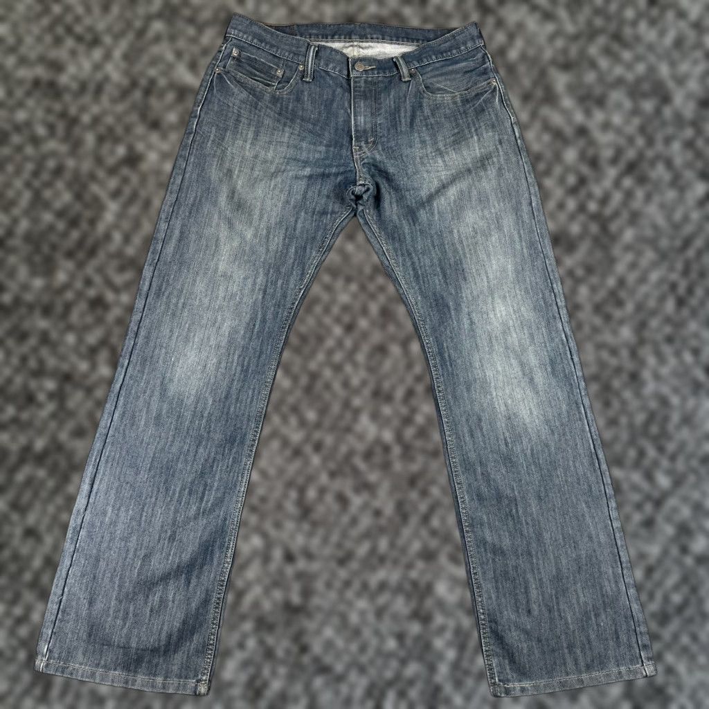 Levi's Levi's 514 Straight Fit Jeans Men's Blue Denim 34x32 Medium Wash Regular Size US 34 / EU 50 - 1 Thumbnail