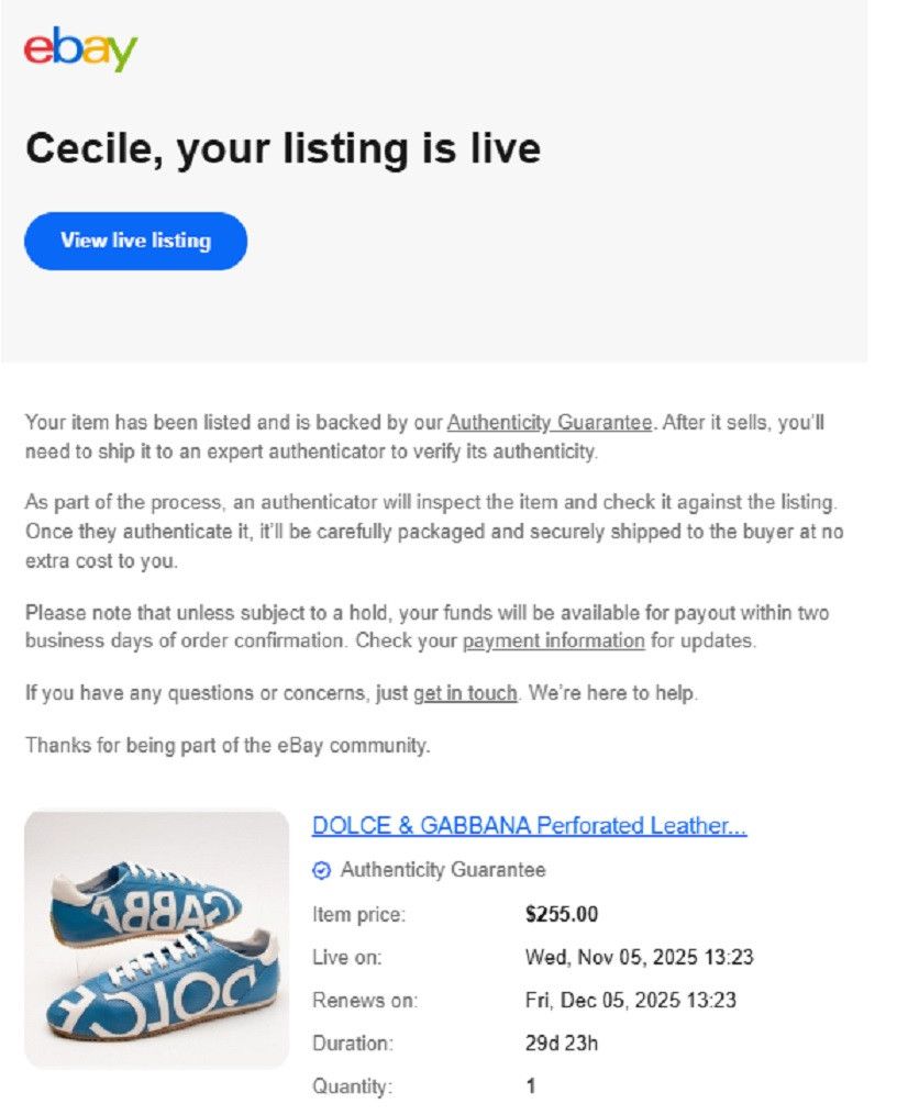 Dolce & Gabbana DOLCE & GABBANA Sneakers US11 UK10 EU44 Lightweight Size US 11 / EU 44 - 2 Thumbnail