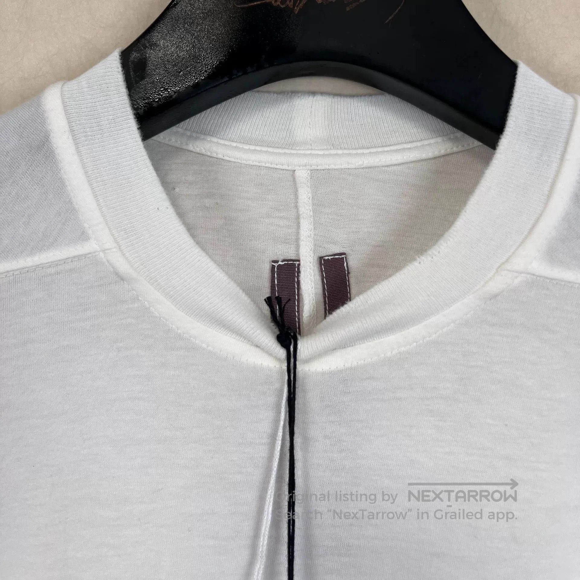 Rick Owens rick owens classic white short sleeve t-shirt. Size US M / EU 48-50 / 2 - 4 Thumbnail
