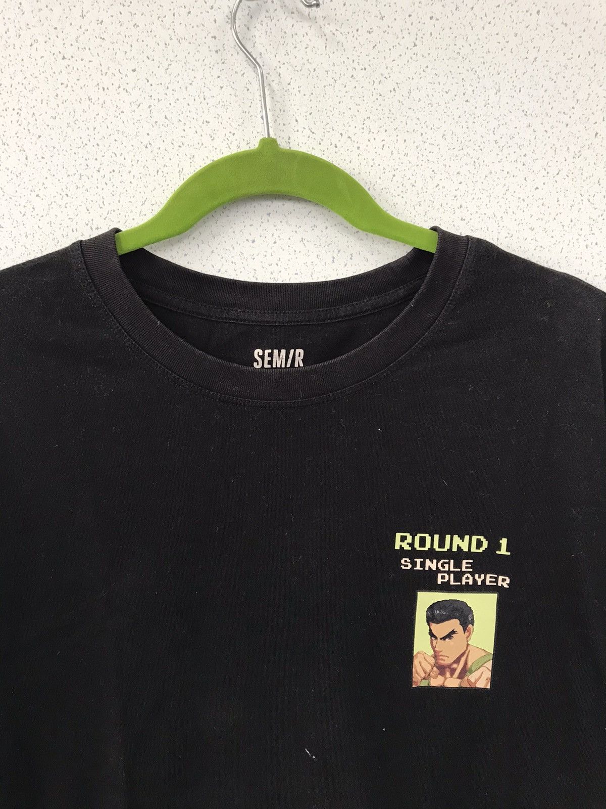 Vintage 🎮 SEM/R Retro Fighter Tee – Size L 🎮 Size US M / EU 48-50 / 2 - 5 Thumbnail