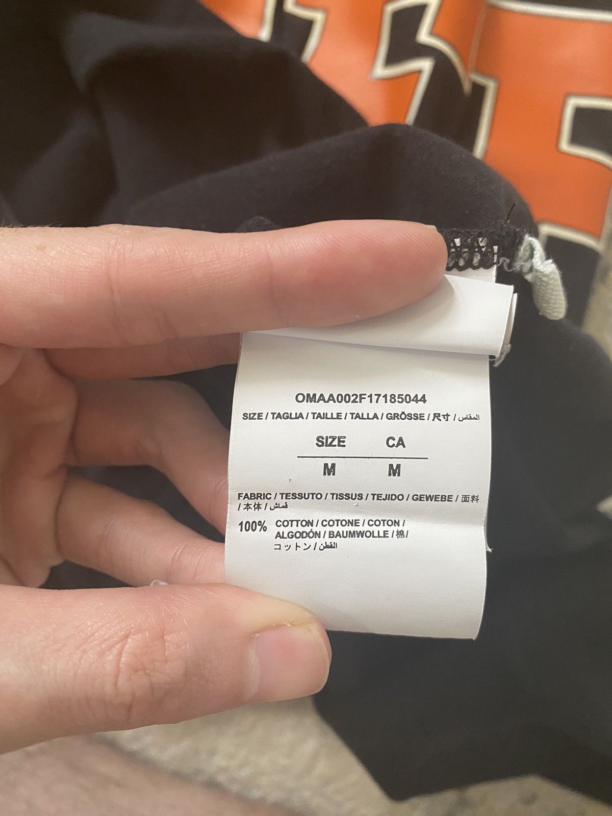 Off-White "OFF" Mens Logo Tee Size US M / EU 48-50 / 2 - 9 Thumbnail