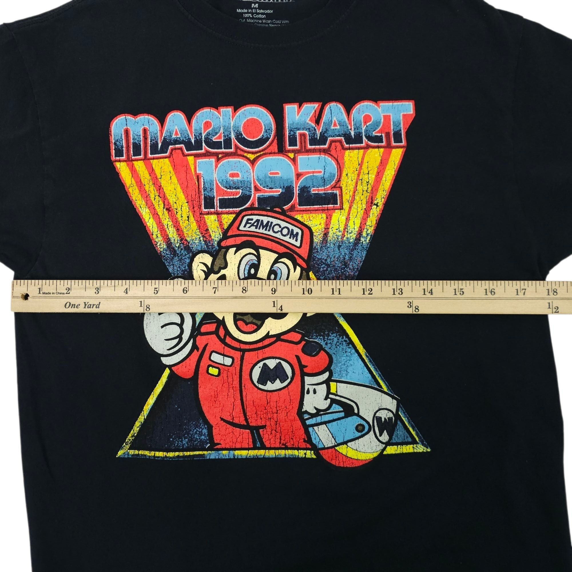Nintendo Nintendo Mario Kart 1992 Famicon Graphic T Shirt M S/S Size US M / EU 48-50 / 2 - 4 Thumbnail