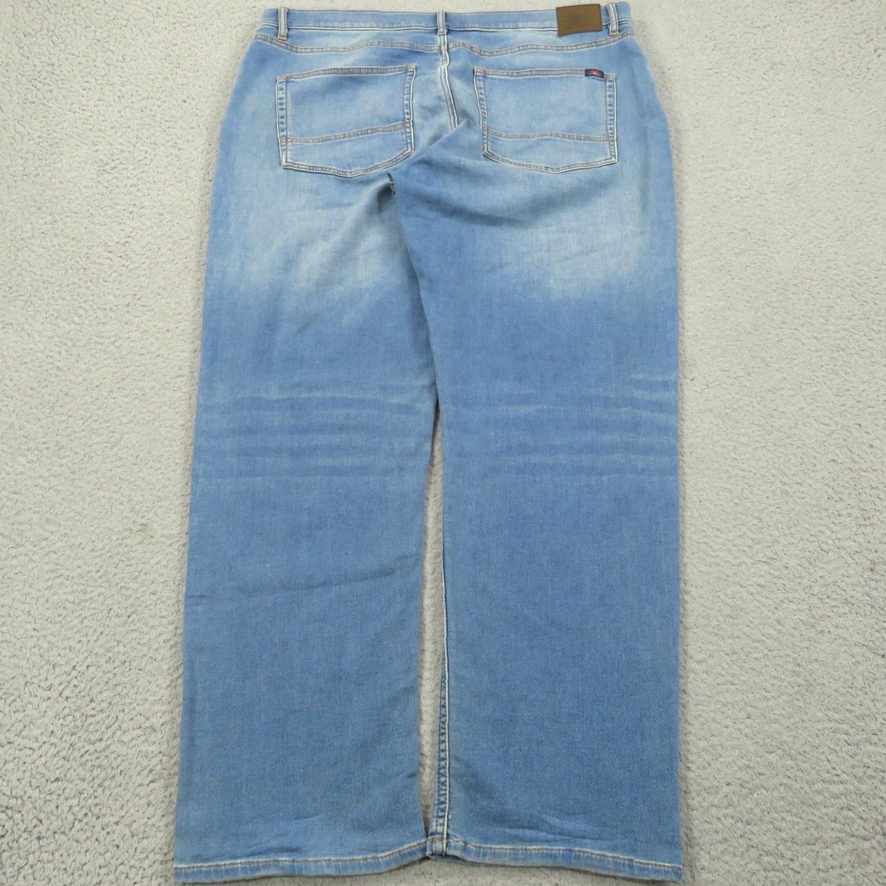 Faherty Faherty Jeans 5 Pocket Denim Pants Blue 38x30 Stretch Terry Western Shore Western Shore Transportation Modern 5-Pocket Mens Regular Blue Denim Jeans Size US 38 / EU 54 - 2 Thumbnail