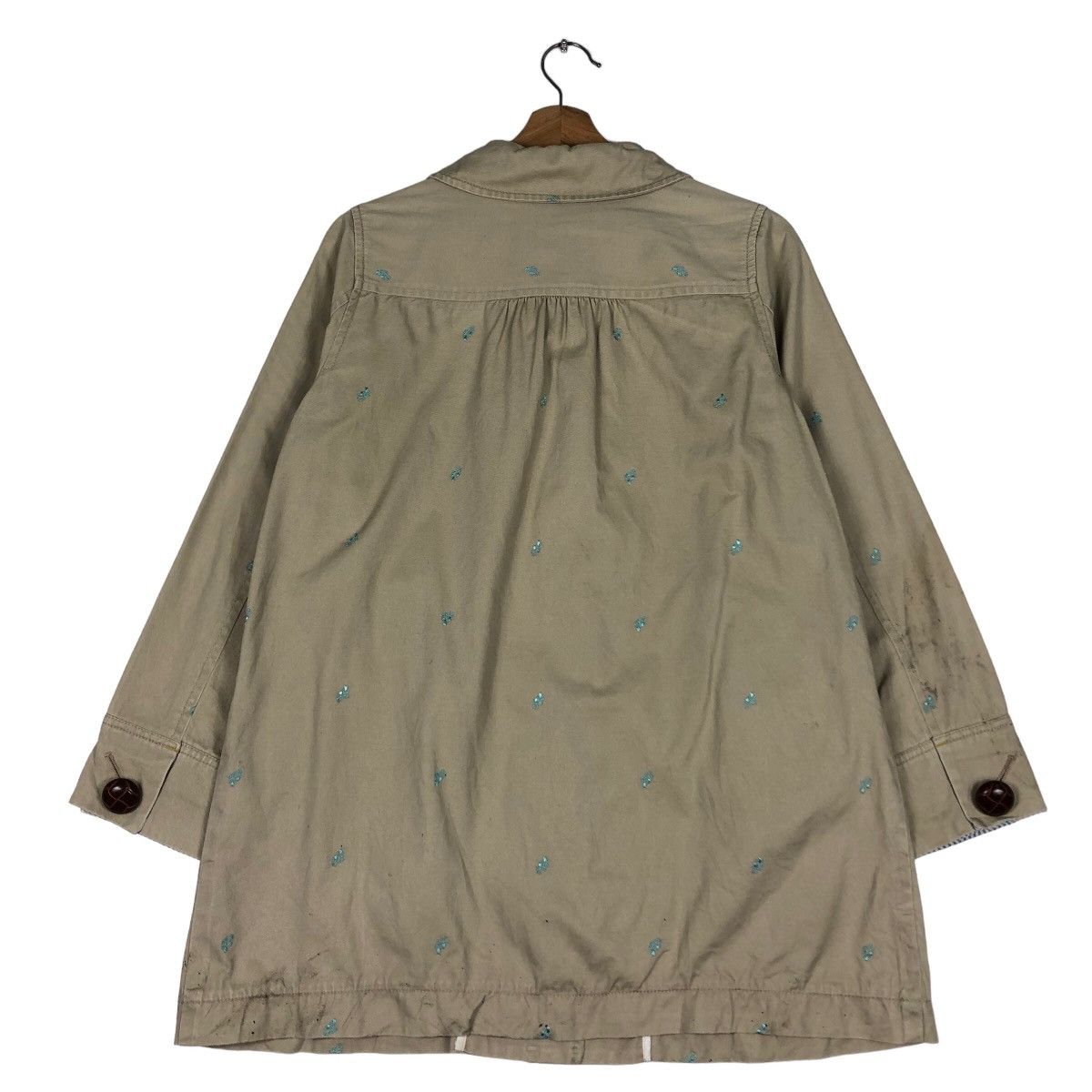 Issey Miyake Vtg Chore Jacket Pou Dou Dou Polkadot Full Print Japan Made Size US M / EU 48-50 / 2 - 8 Thumbnail