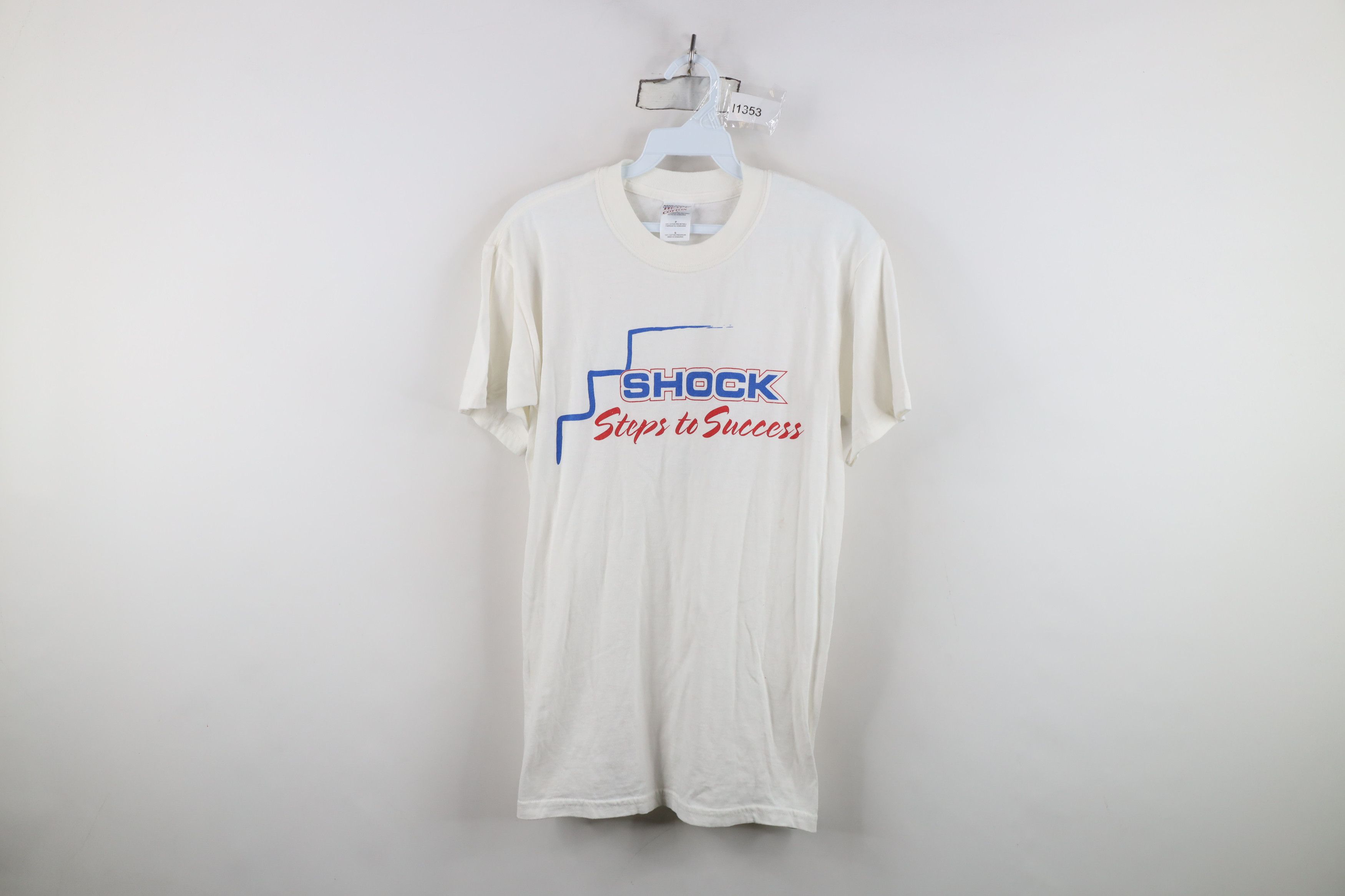 Vintage Vintage WNBA Detroit Shock Basketball T-Shirt White Cotton Size US S / EU 44-46 / 1 - 1 Thumbnail