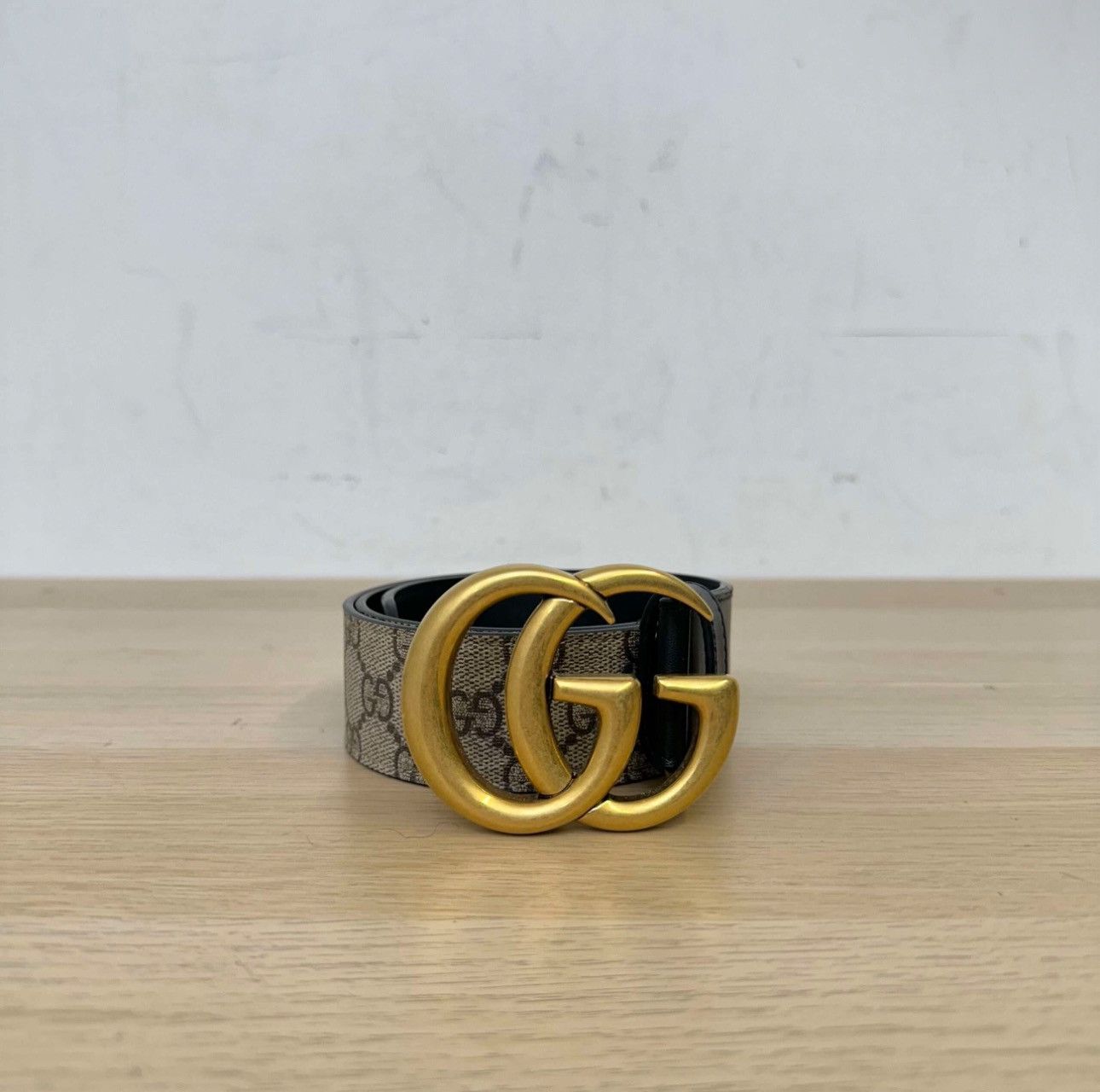 Gucci Gucci Two Tone GG Belt Size 32 - 1 Thumbnail