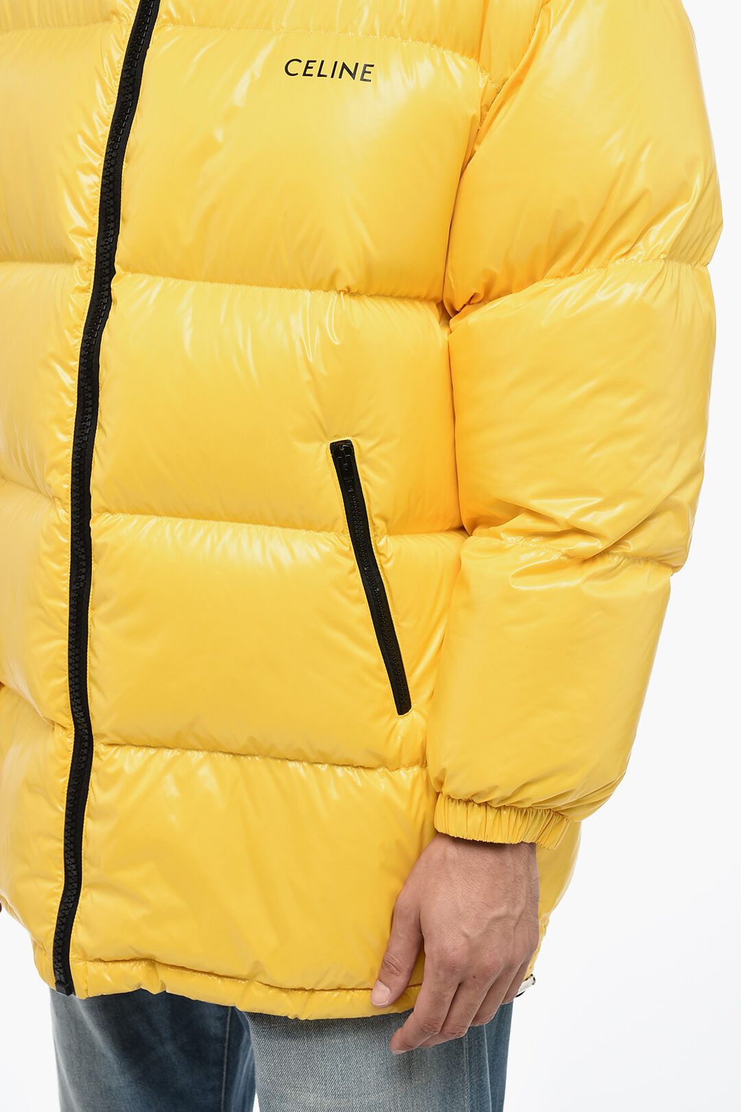 Celine og1mm0825 Oversized Down Jacket In Yellow Size US M / EU 48-50 / 2 - 4 Thumbnail