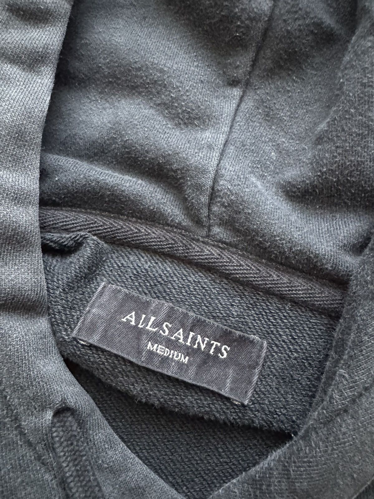 Allsaints Allsaints Grey Over Size Hoodie Unity Lips & Mouth Hoodie Size US M / EU 48-50 / 2 - 10 Thumbnail