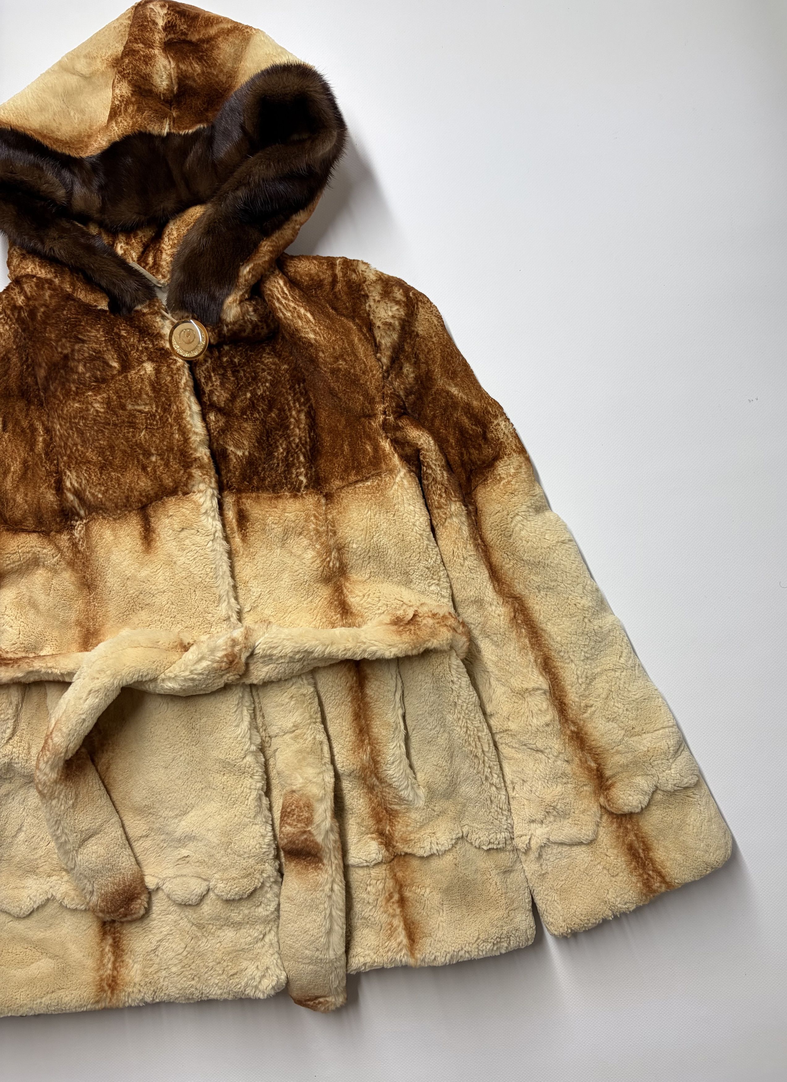 Vintage Women's Real Fur Coat Size M / US 6-8 / IT 42-44 - 4 Thumbnail