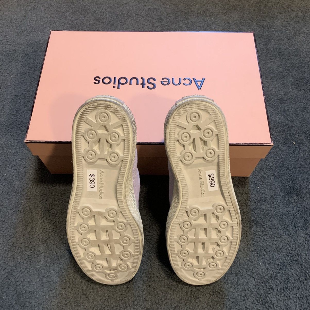 Acne Studios ACNE STUDIOS WOMENS BALLOW TUMBLED SLIP ON SNEAKERS Size US 7 / IT 37 - 3 Thumbnail