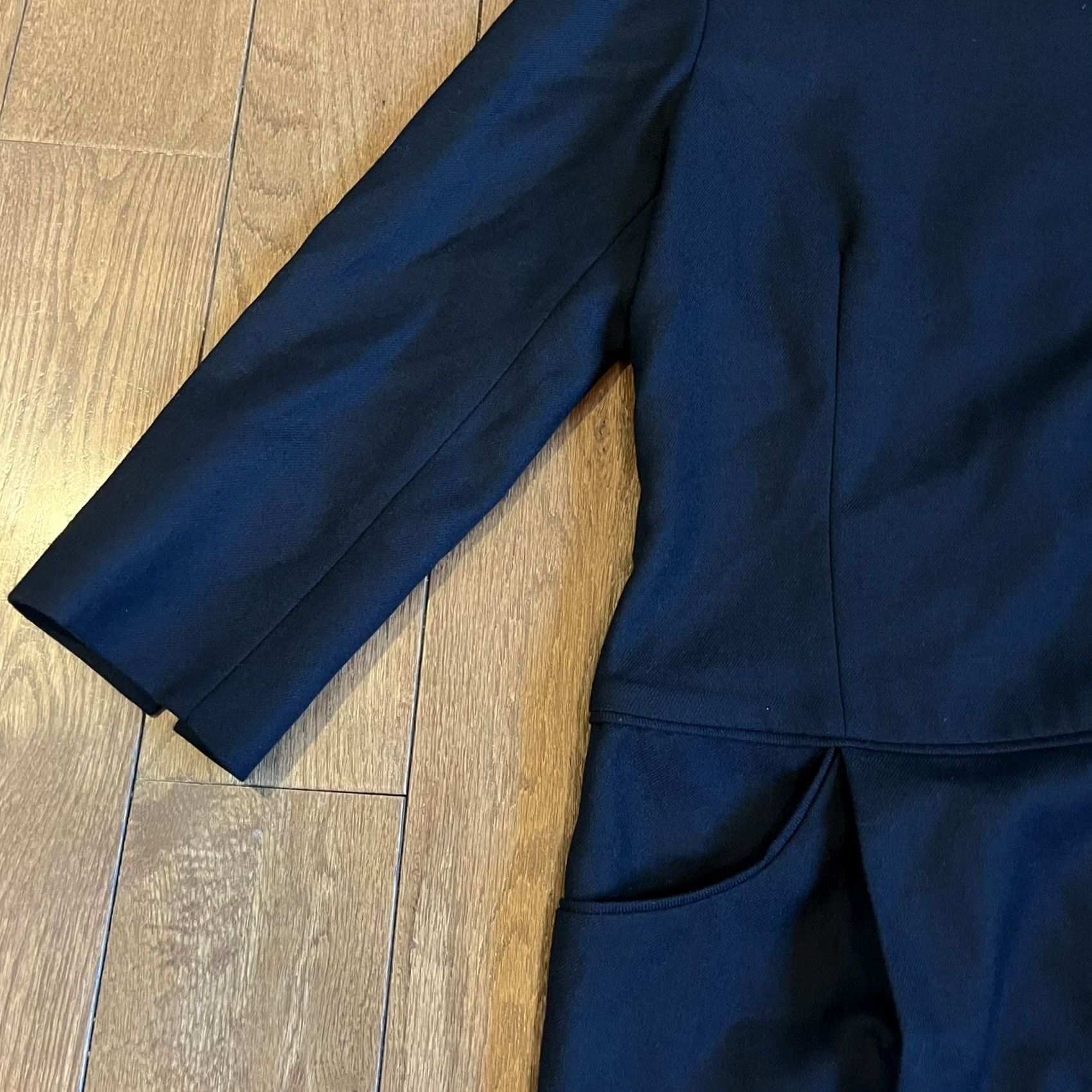 Pendleton VINTAGE Pendleton Sheath Dress Shirt Womens 100% Wool Black 6 USA TJ029 Knee Length 3/4 Sleeve Womens Size M / US 6-8 / IT 42-44 - 5 Thumbnail