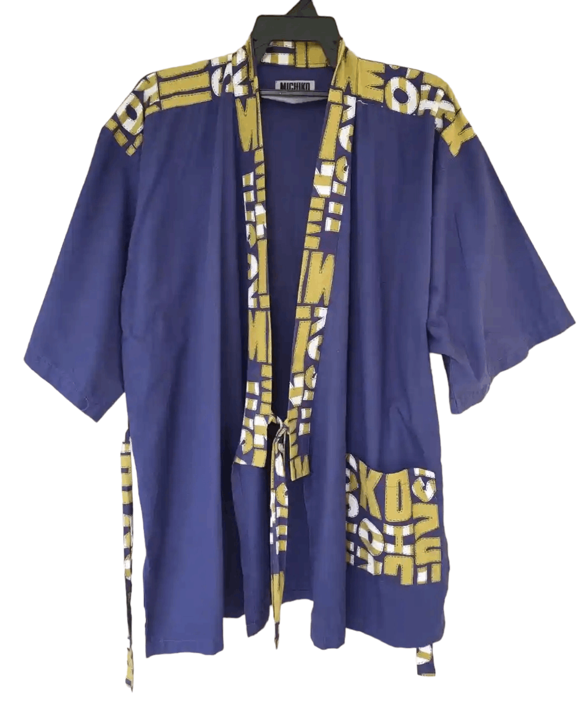 Michiko Koshino London Michiko Koshino Printed Kimono Size US M / EU 48-50 / 2 - 2 Thumbnail