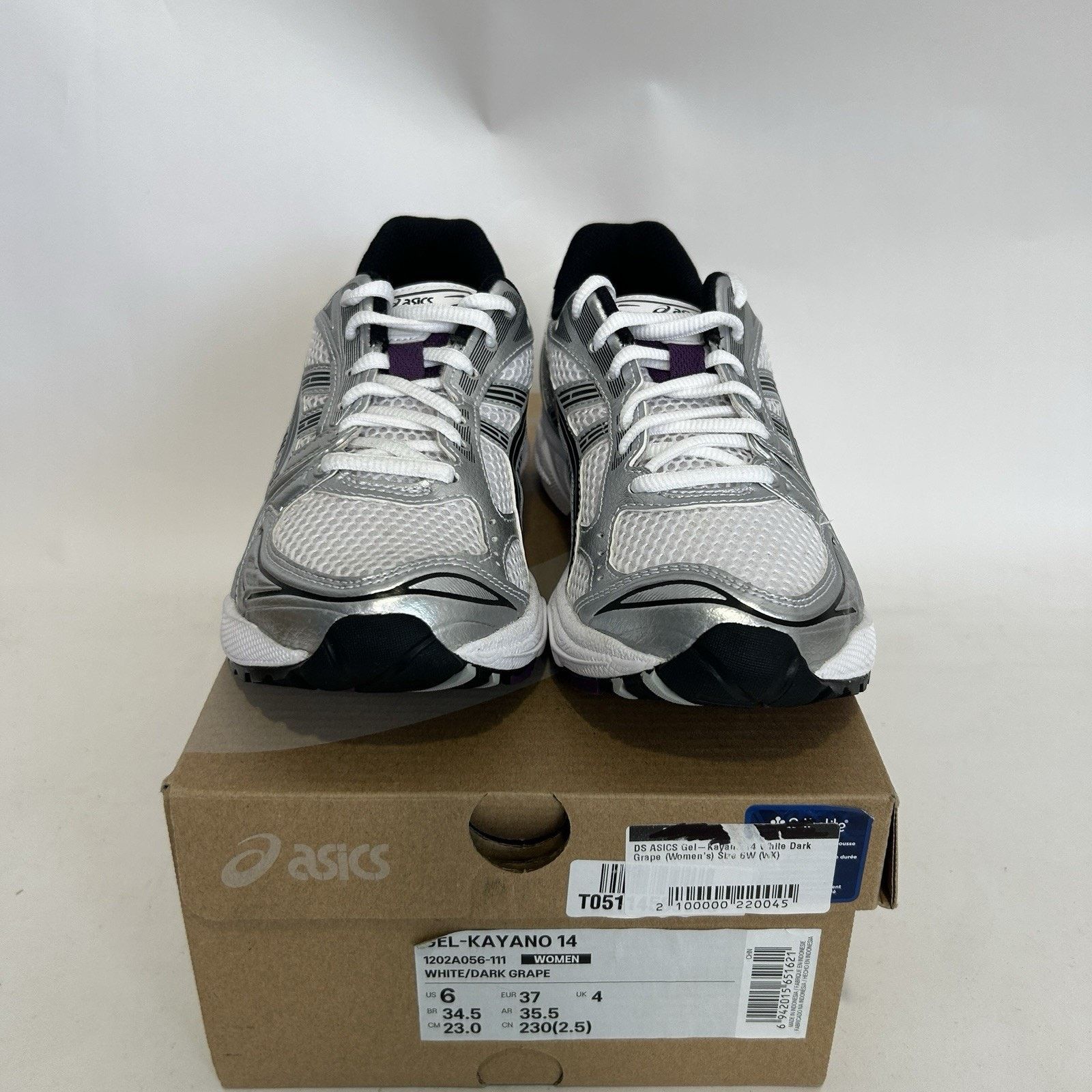 Asics ASICS Gel Kayano 14 WMNS “Silver Grape” 1202A056111 Size US 6 / IT 36 - 2 Thumbnail