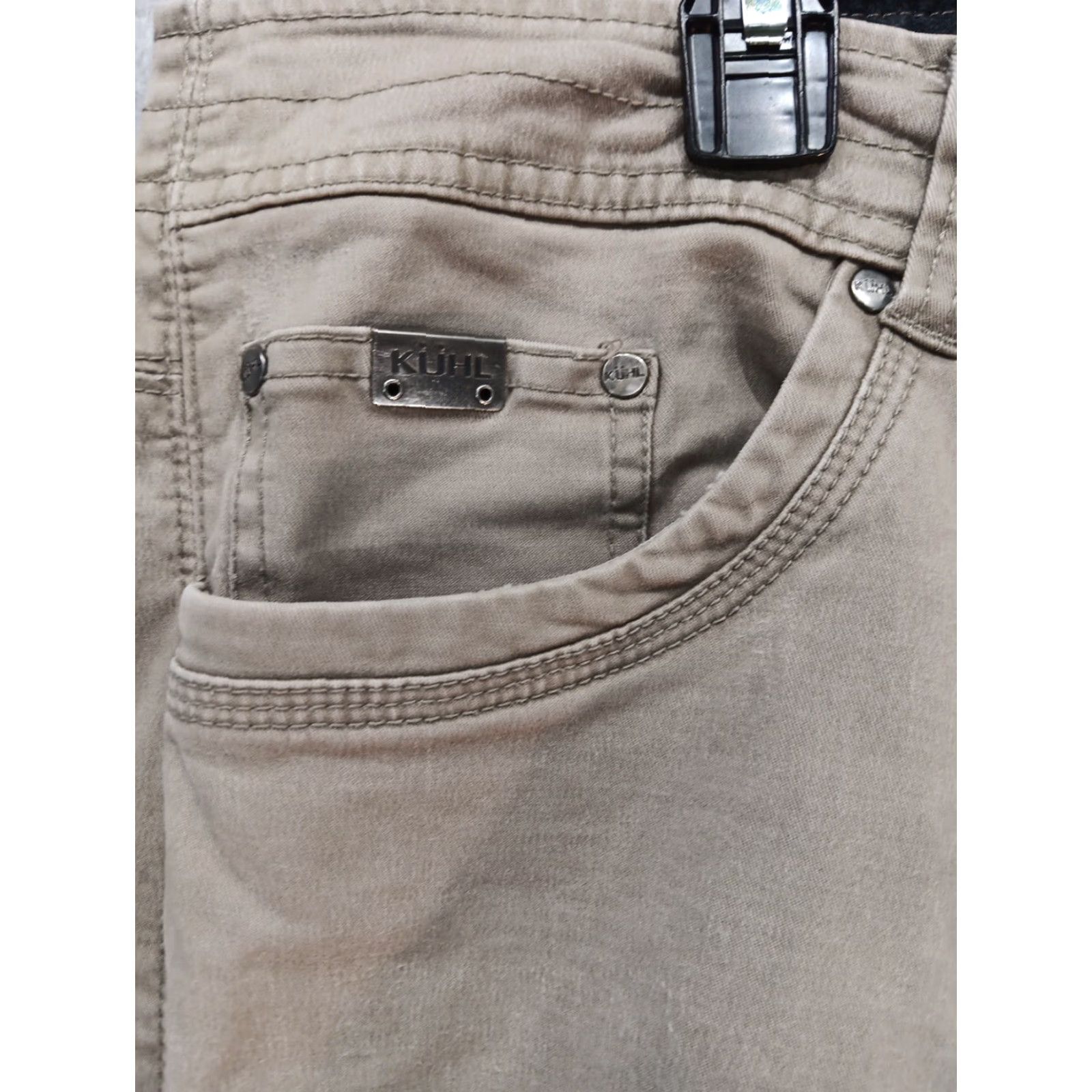 Vintage KUHL Pants Mens 40x30 Brown Rebel Vintage Patina Dye Outdoor Rugged Legendary Pants Mens Brown Size US 40 / EU 56 - 3 Thumbnail