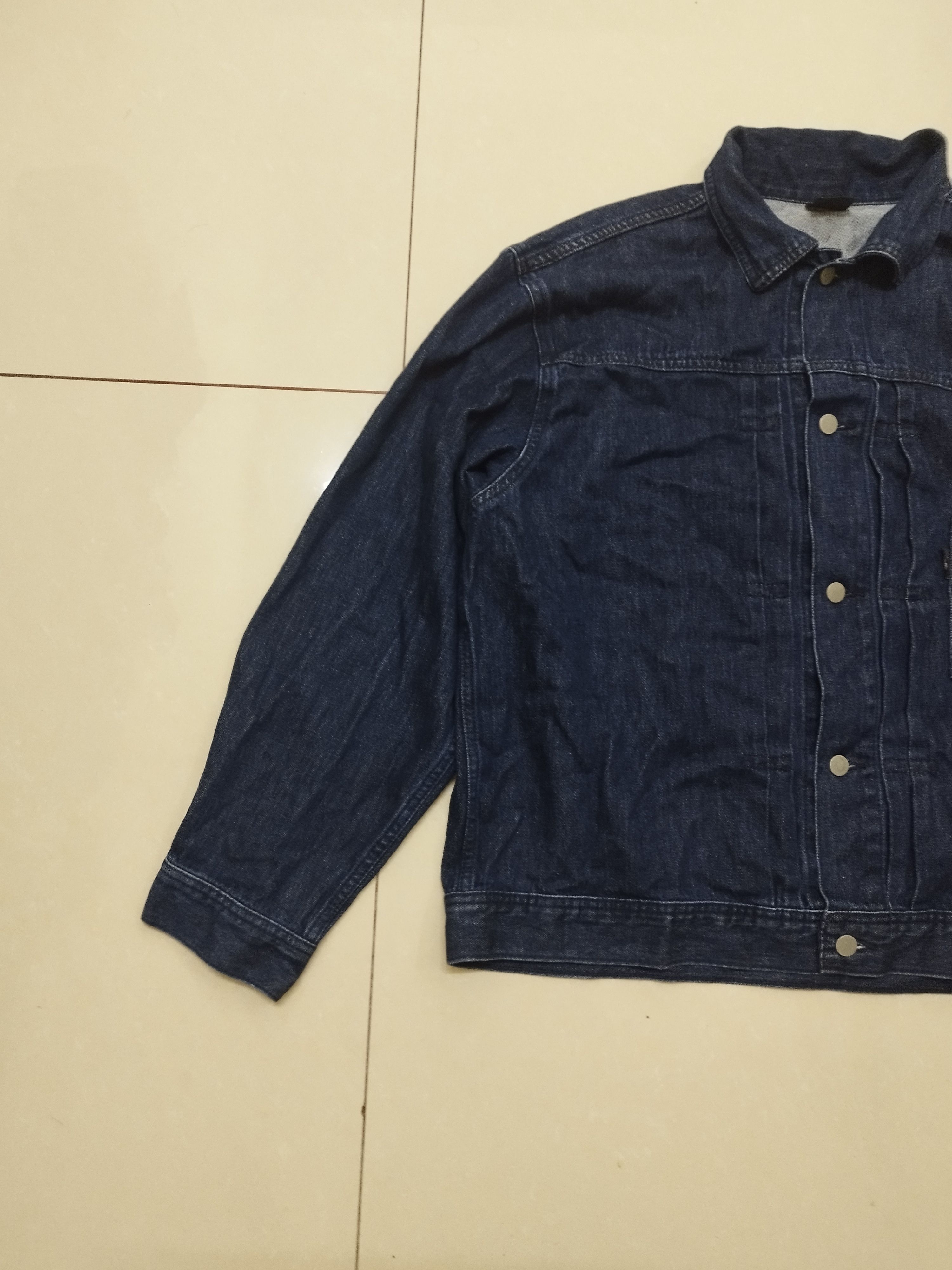 GU Stanley Kubrick A Space Odyssey Type 1 Blue Denim Jacket Size US XL / EU 56 / 4 - 6 Thumbnail