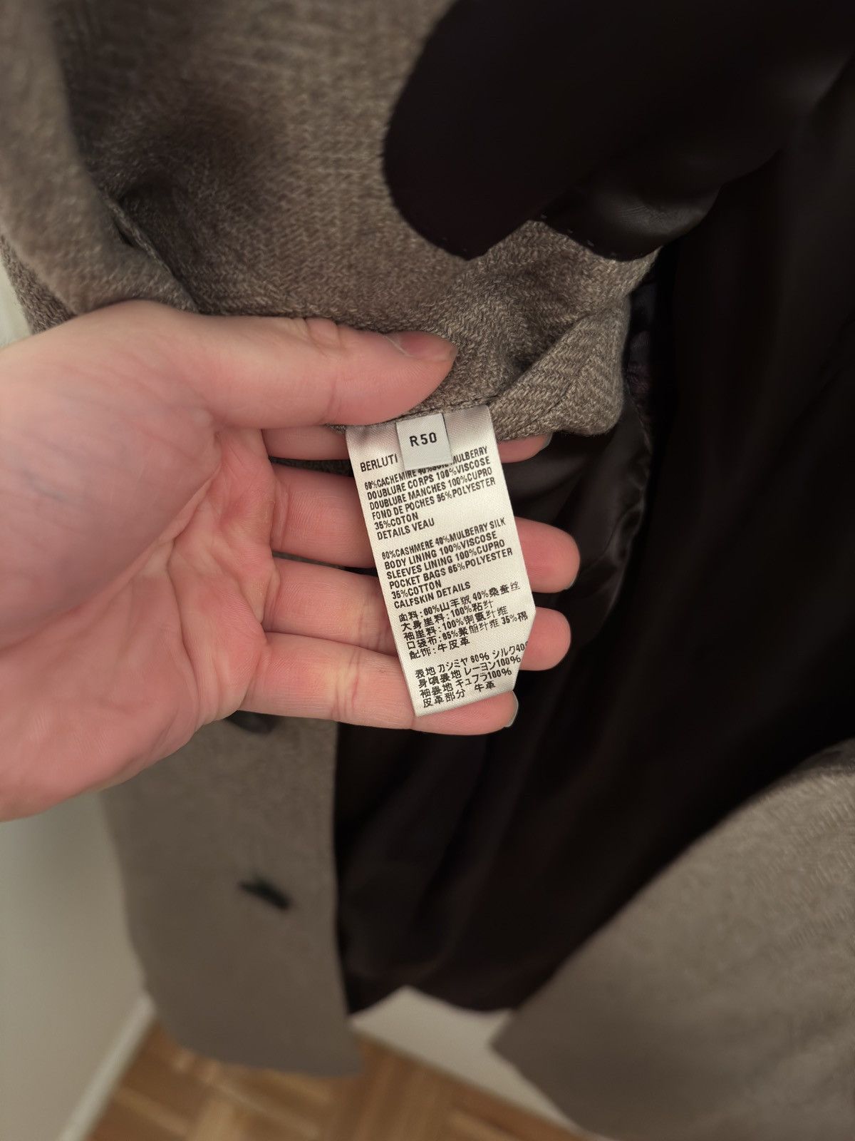 Berluti Berluti silk/cashmere coat Size US M / EU 48-50 / 2 - 4 Thumbnail