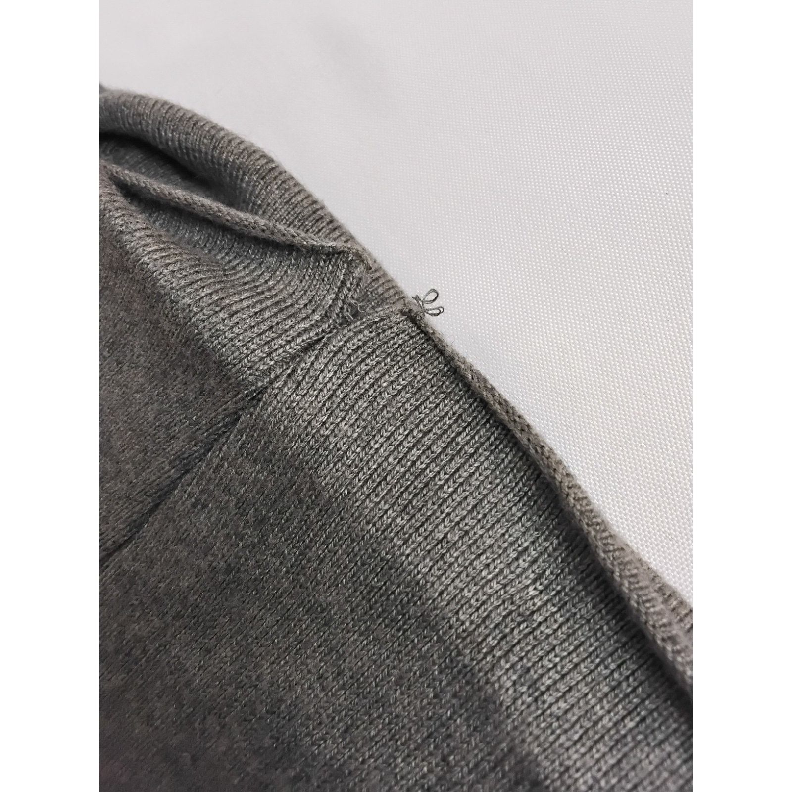 Ralph Lauren Ralph Lauren Knit Wrap Skirt Women's L Gray Leather Trim Size 34" / US 12 / IT 48 - 9 Thumbnail