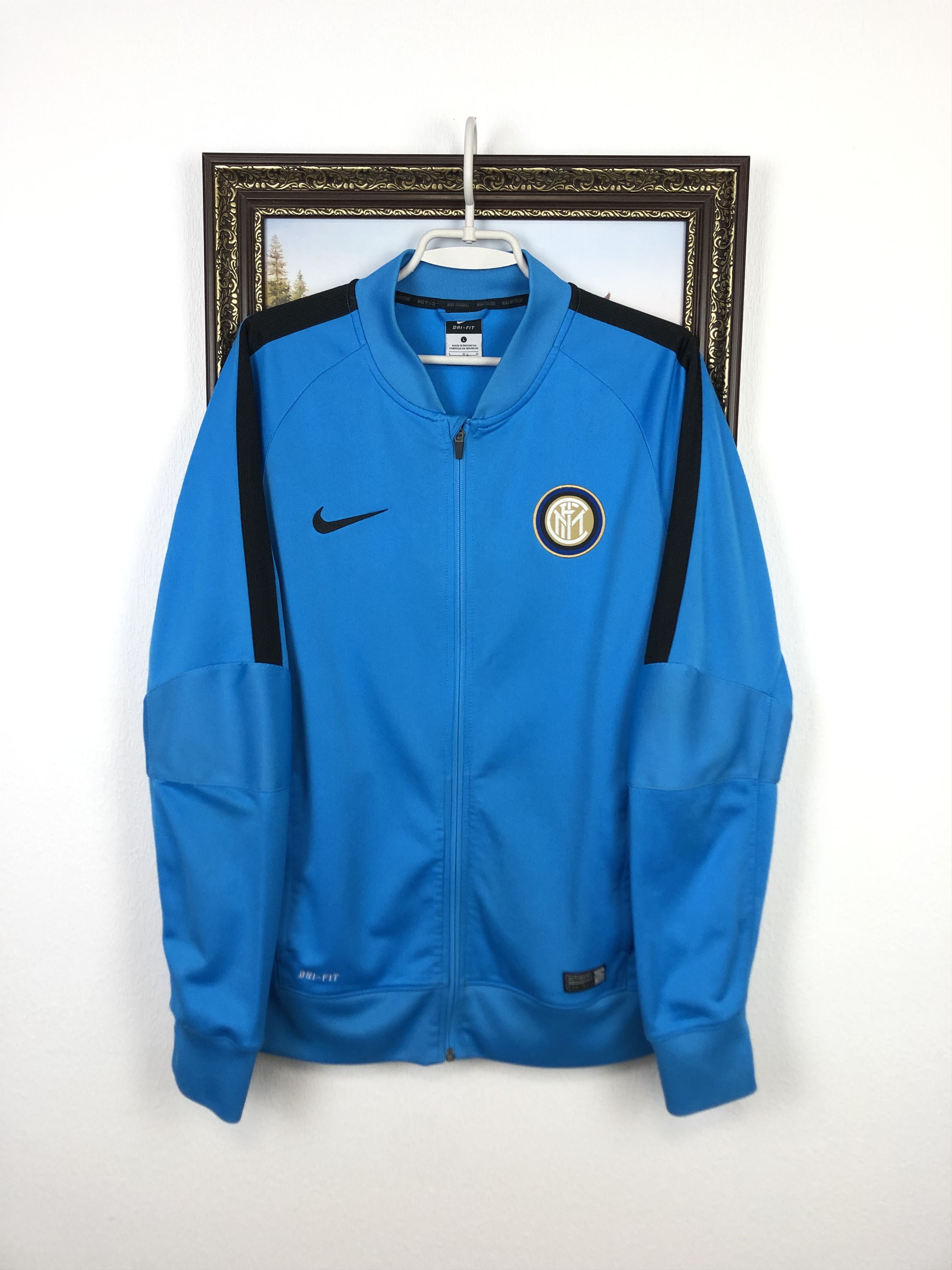 Nike Inter Milan Football Jacket Soccer Track Top Maglia