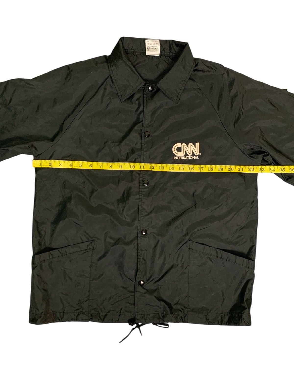 Other Rare Design Vintage CNN International Button Up Windbreaker Size US M / EU 48-50 / 2 - 7 Thumbnail