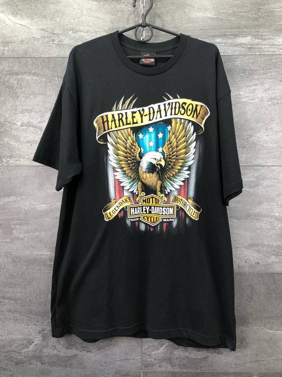 Harley Davidson Harley-Davidson T -Shirt Mens Big Logo USA Size US XL / EU 56 / 4 - 1 Thumbnail