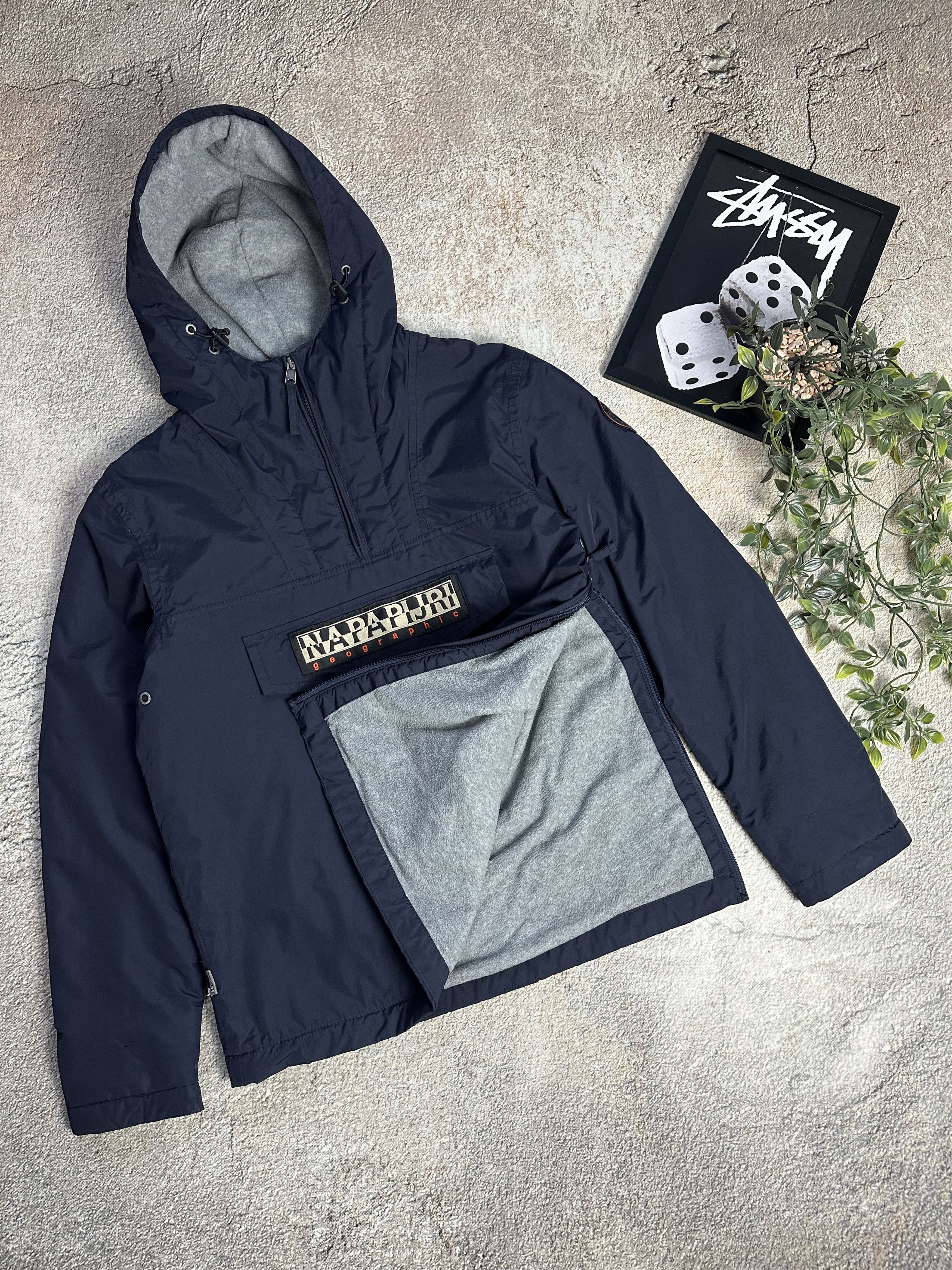 Napapijri Vintage Napapijiri Rainforest Winter Anorak Jacket 1/3 Zip Size US S / EU 44-46 / 1 - 4 Thumbnail