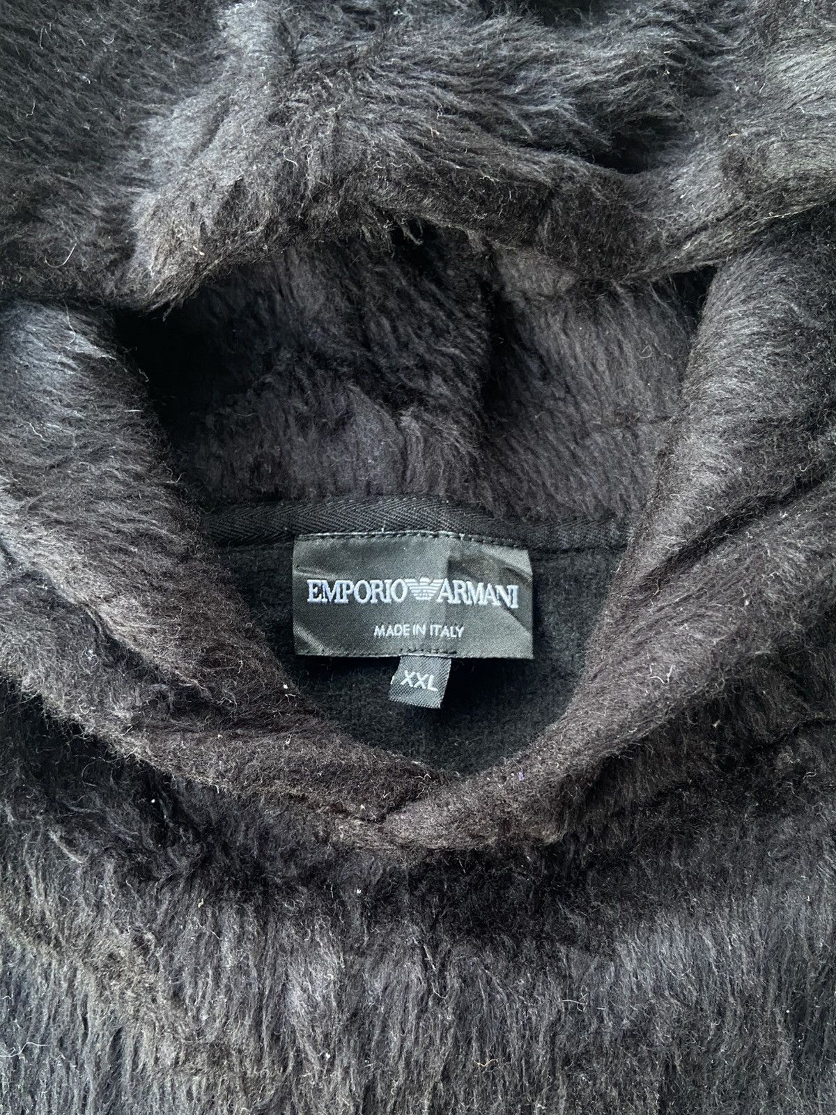 Emporio Armani Emporio Armani fur with hood Size US XL / EU 56 / 4 - 4 Thumbnail