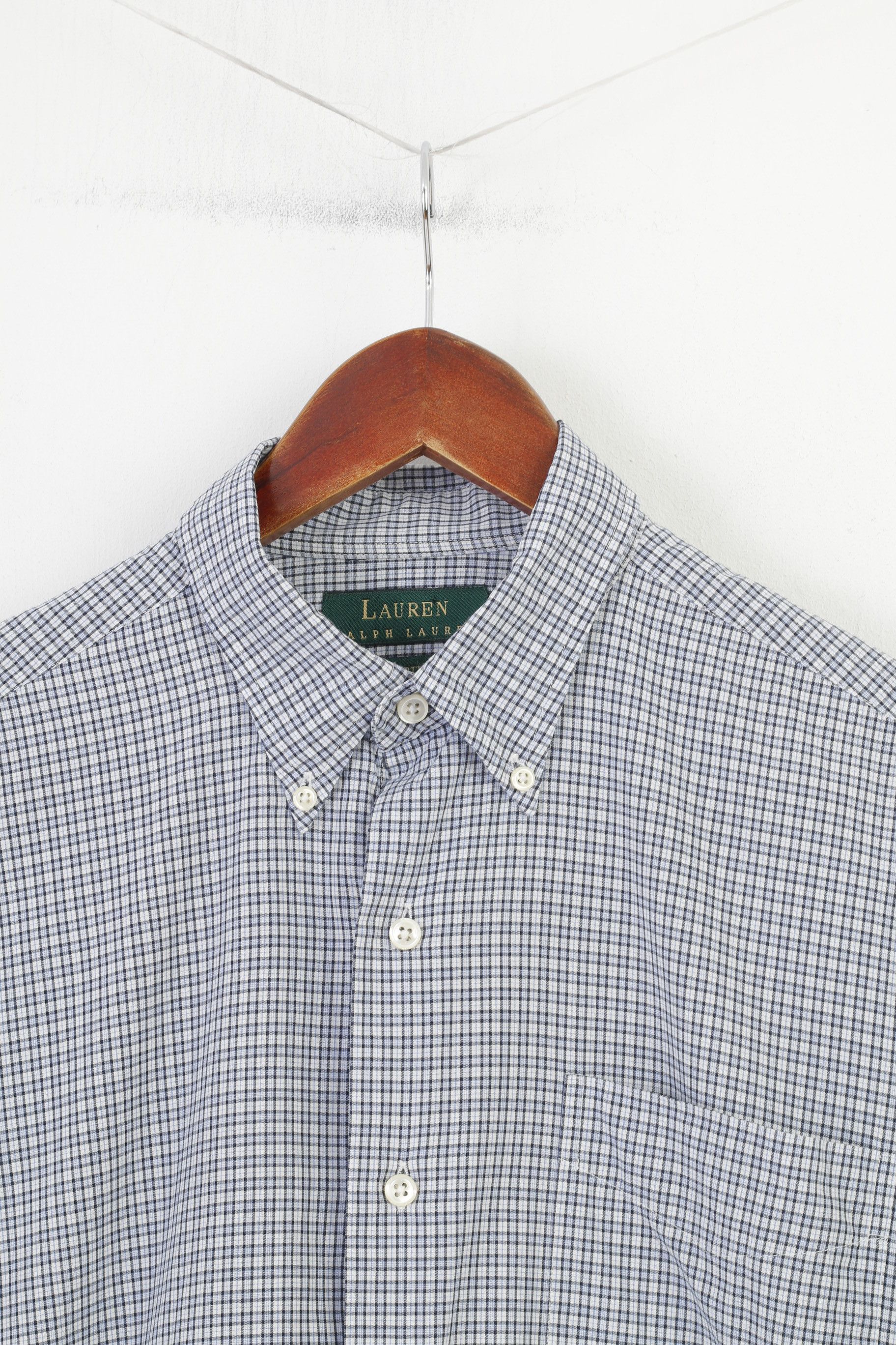 Ralph Lauren Ralph Lauren Men 34/35 15.5 XL Casual Shirt Long Sleeve 4114 Size US XL / EU 56 / 4 - 3 Thumbnail
