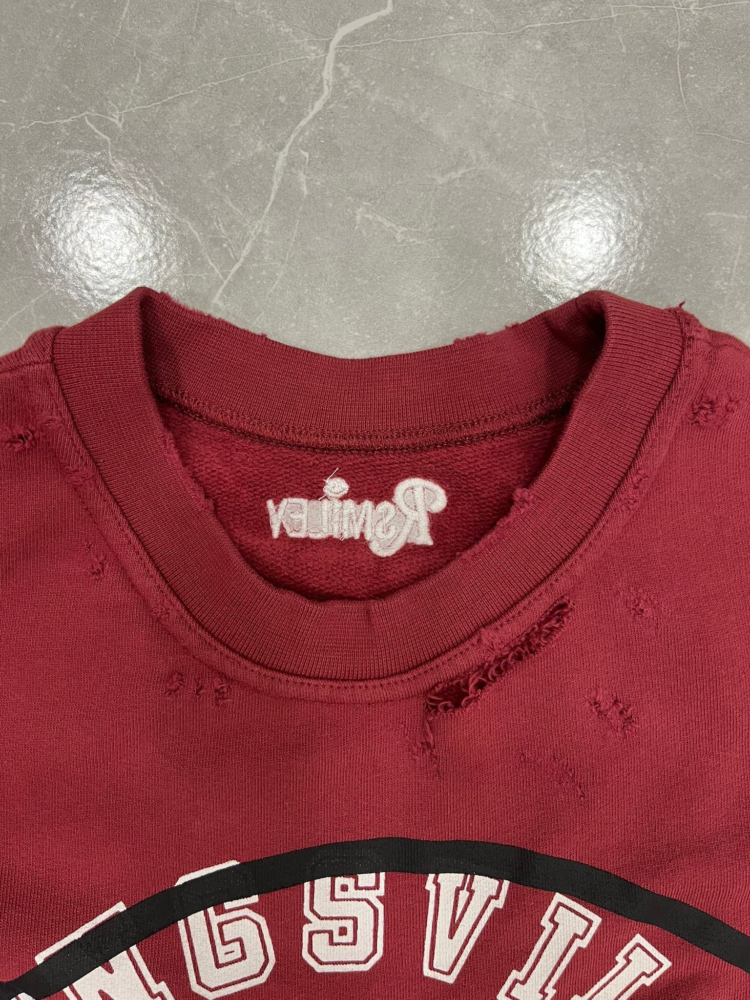 Raf Simons RAF SIMONS COLLEGE SMILEY SWEATSHIRT Size US XS / EU 42 / 0 - 4 Thumbnail