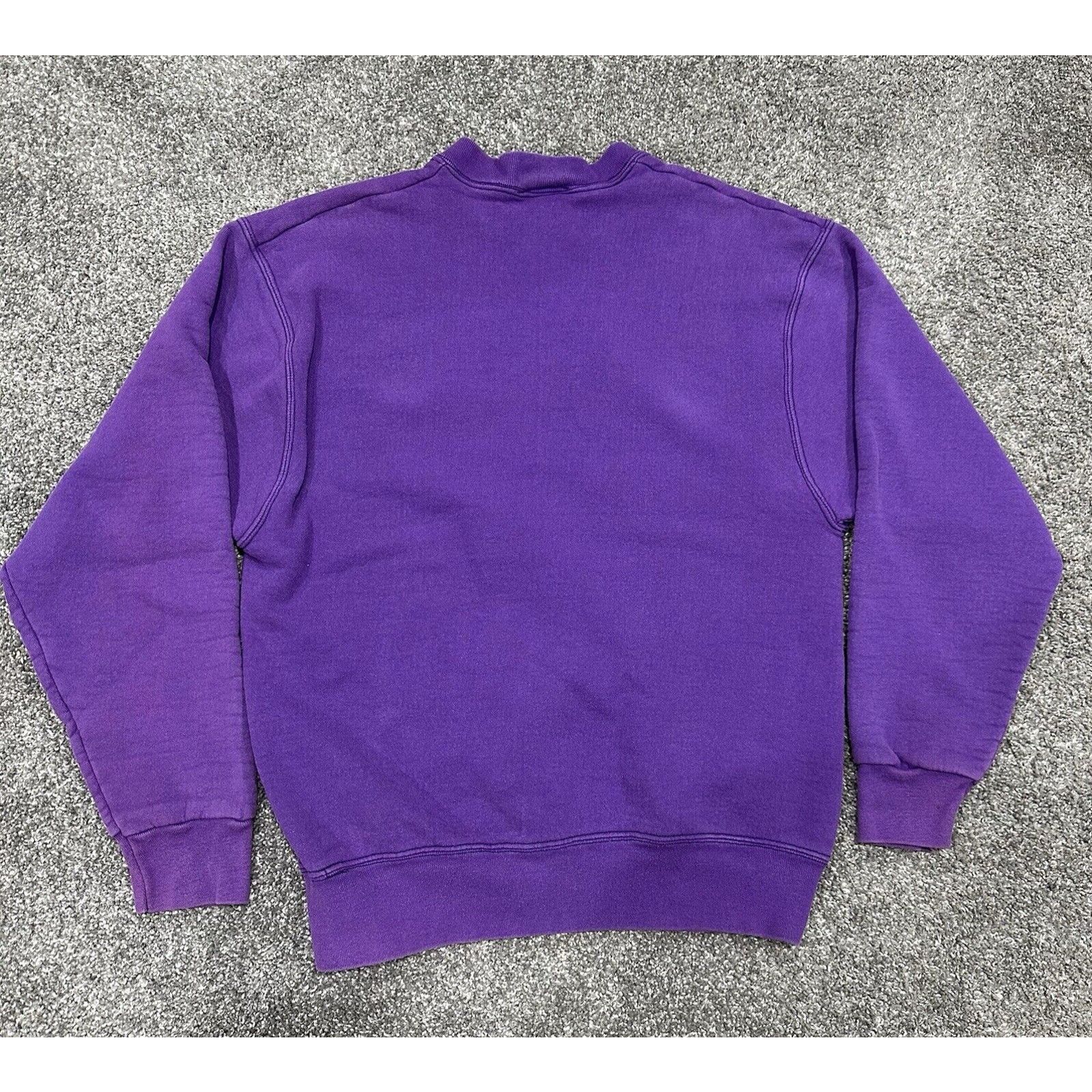Pro Player VTG Minnesota Vikings Purple Crewneck Pullover Mens Medium Size US M / EU 48-50 / 2 - 2 Thumbnail
