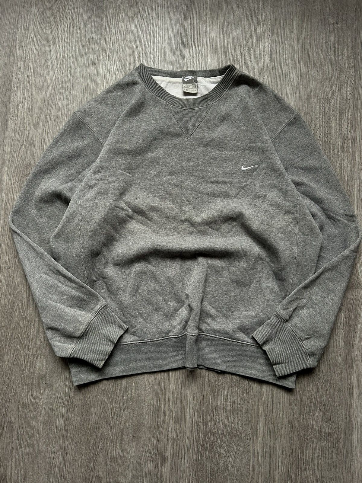 Nike × Vintage Sweatshirt Nike 🔘 Vintage 🔘 Streetwear, Sportswear 🔘 Size US L / EU 52-54 / 3 - 1 Thumbnail