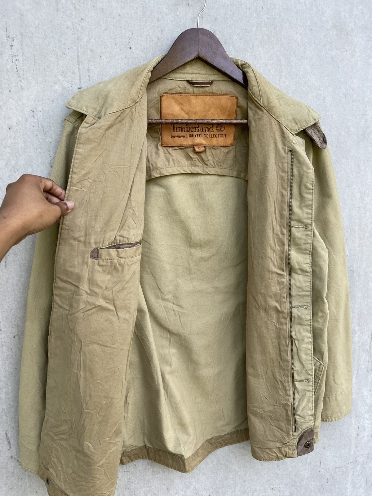 Timberland 🔥Vintage 90's Timberland Men's Canvas Chore Jacket Size US M / EU 48-50 / 2 - 11 Thumbnail