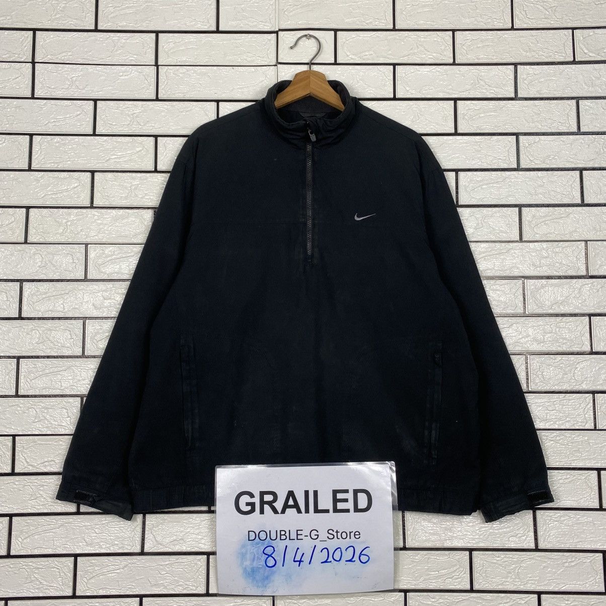 Nike 📌Vintage Half Zipper Jacket Nike Golf Size US M / EU 48-50 / 2 - 1 Thumbnail