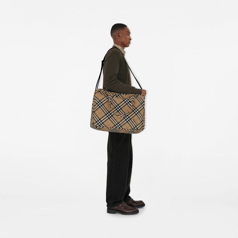 Burberry o1w1db10126 Size: OS / Check Duffle Bag in Multicolor Size ONE SIZE - 3 Thumbnail