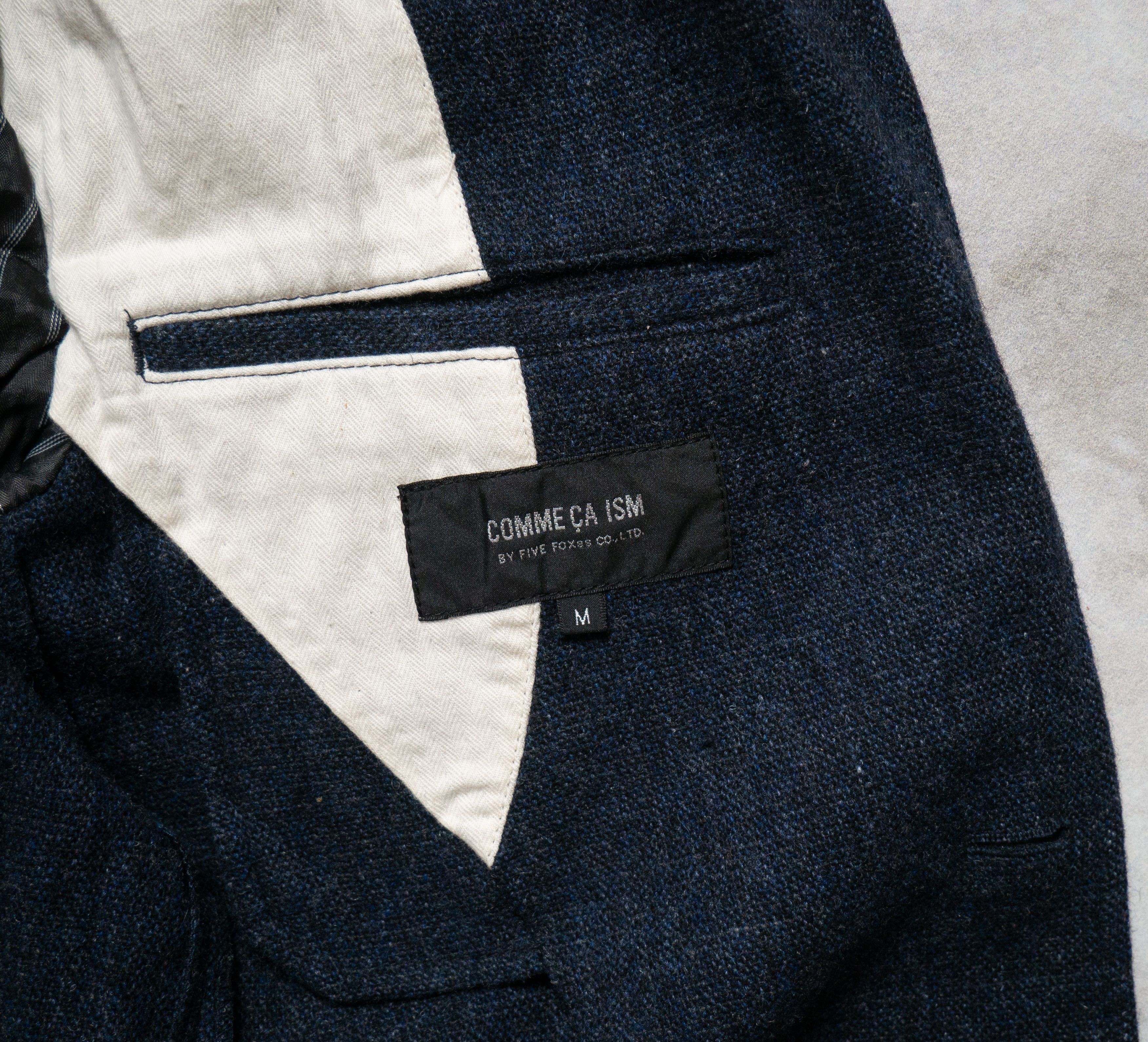 Comme Ca Ism Comme Ca Ism Wool Blazer Slim Fit M Japan Size US M / EU 48-50 / 2 - 8 Thumbnail