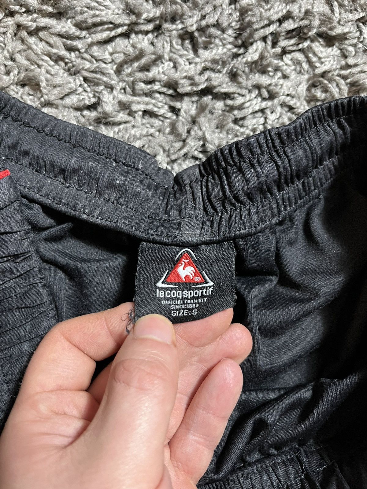 Le Coq Sportif LE COQ SPORTIF STOKE CITY TRIKOT FOOTBALL AWAY SHORTS Size US 30 / EU 46 - 3 Thumbnail