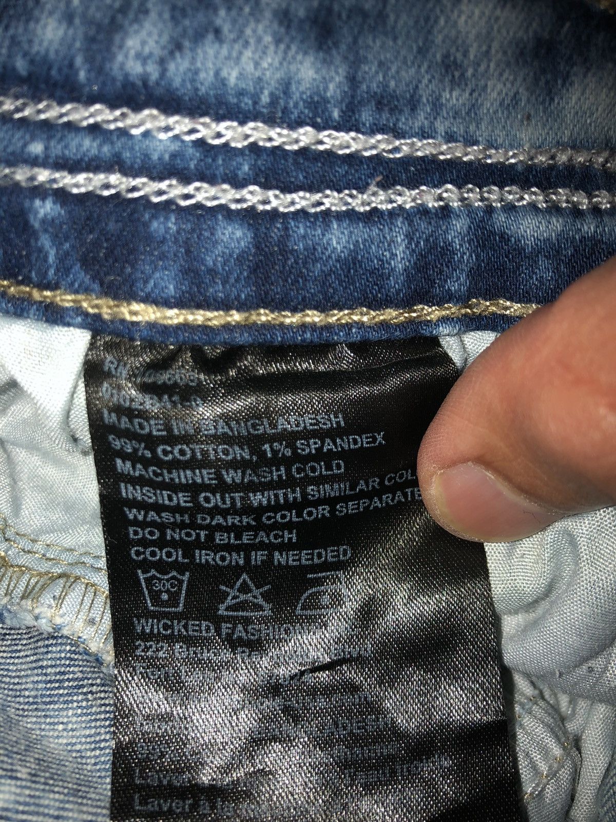 WT02 WT02 jean for sale Size US 36 / EU 52 - 6 Thumbnail