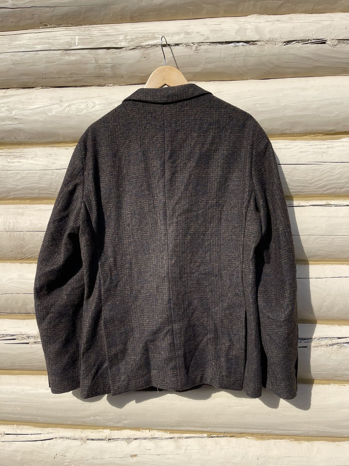 Hugo Boss 2022 Boss jersey jacket brown blazer wool Size 42R - 18 Thumbnail