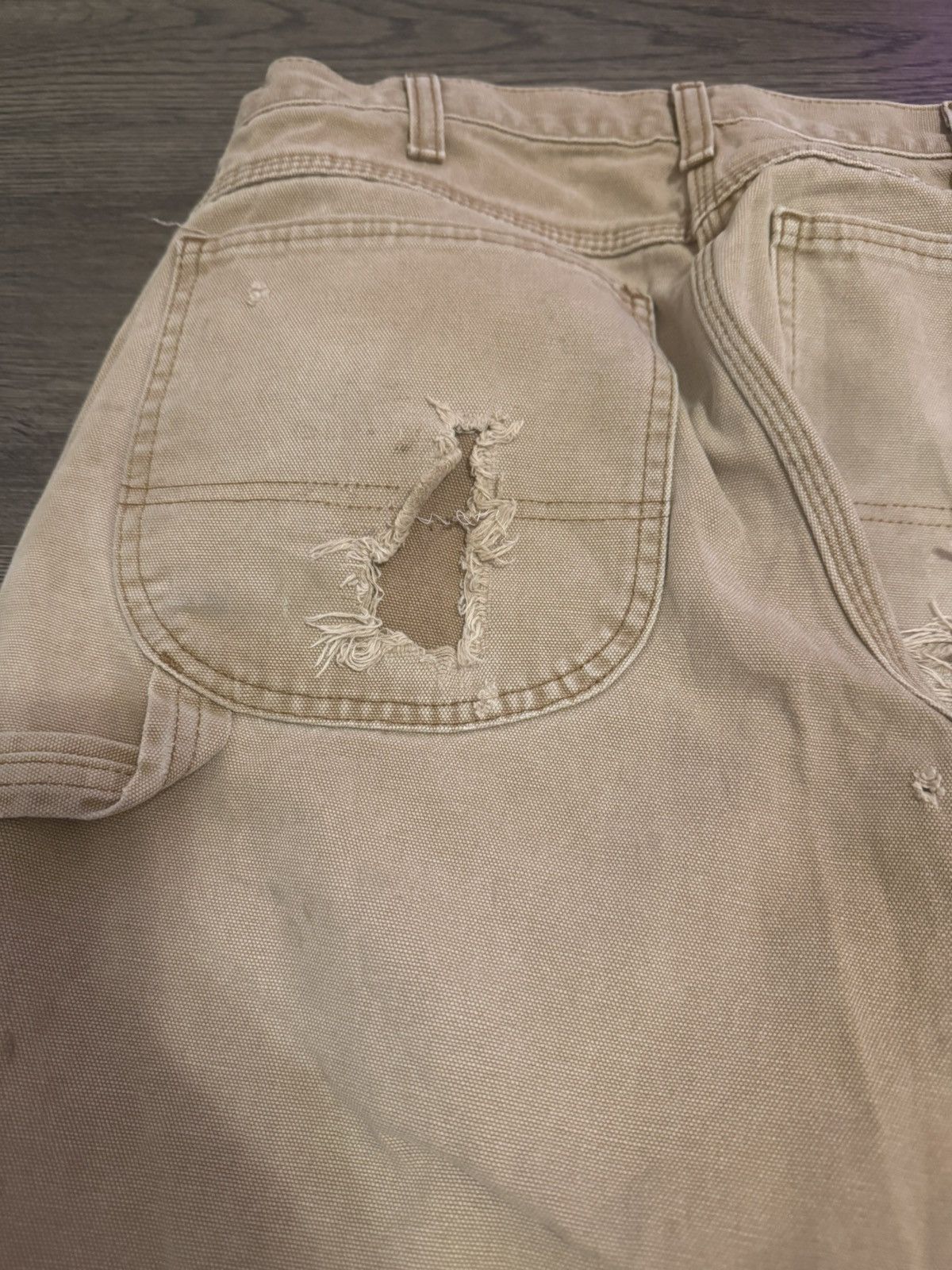 Dickies Dickies distressed carpenter pants Size US 31 - 8 Thumbnail
