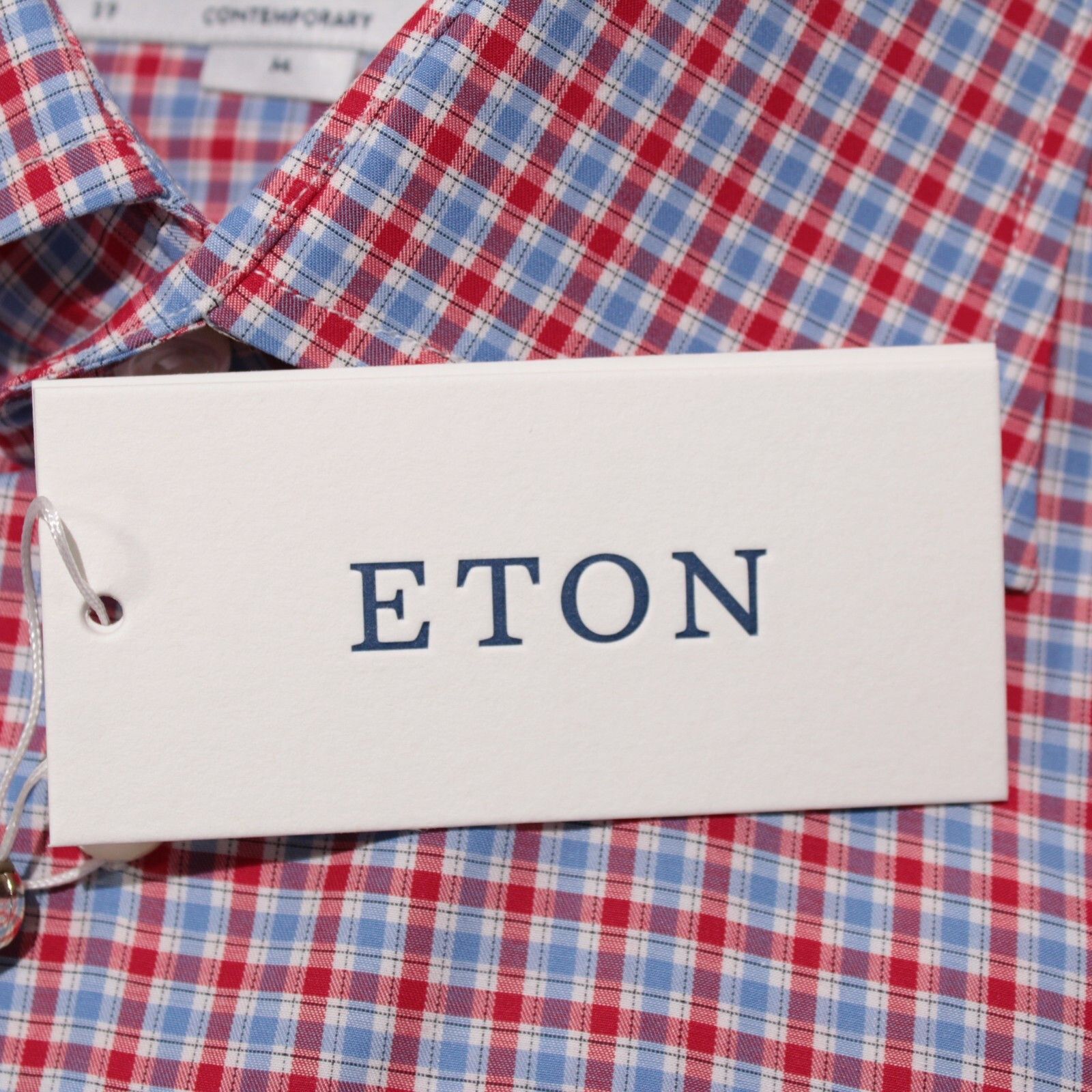 Eton Eton New with tags Shirt Size M US In Red Size US M / EU 48-50 / 2 - 2 Thumbnail