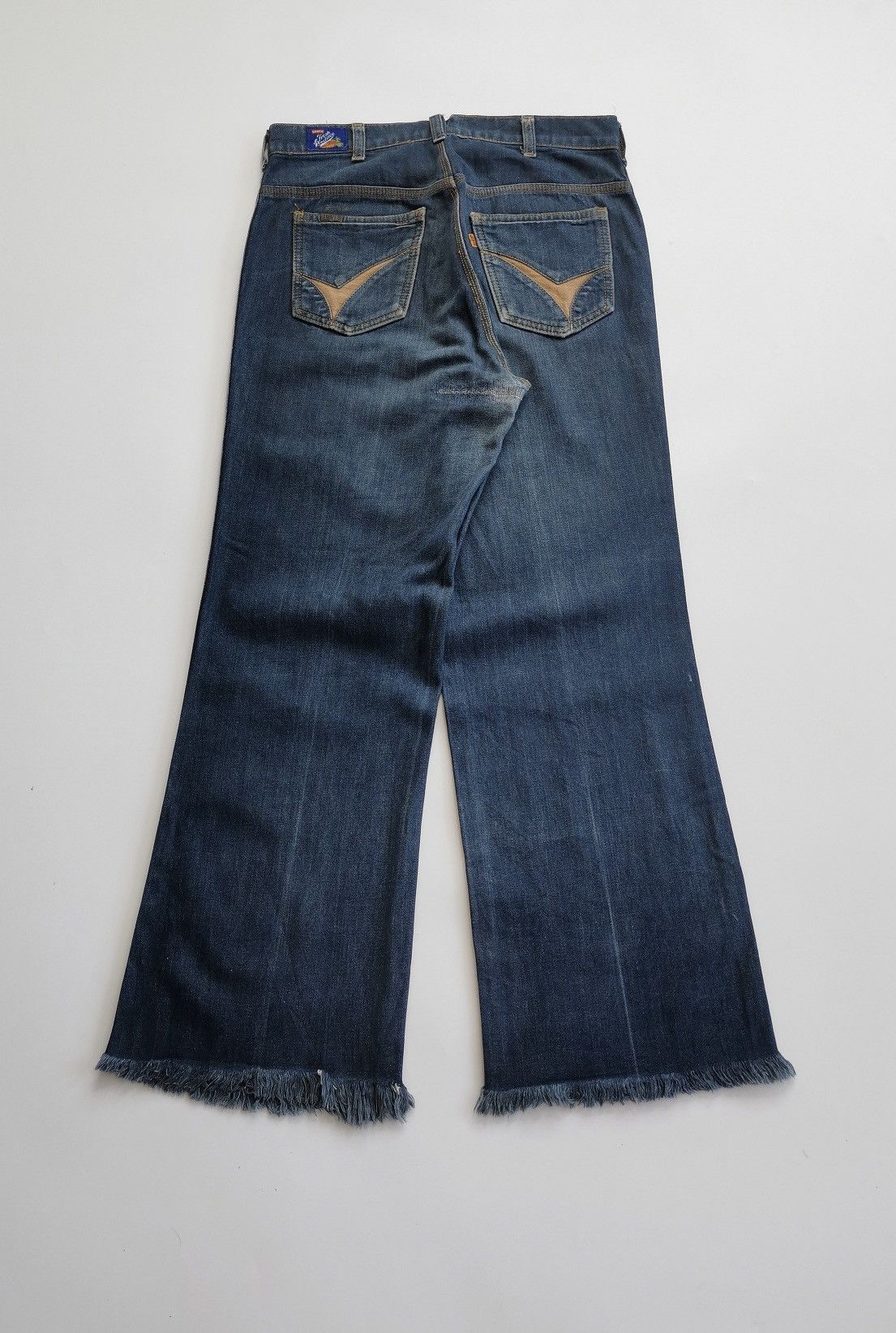 Levi's Flared Vintage 70s Levis Fresh Produce Hippie Jeans Size US 30 / EU 46 - 1 Thumbnail