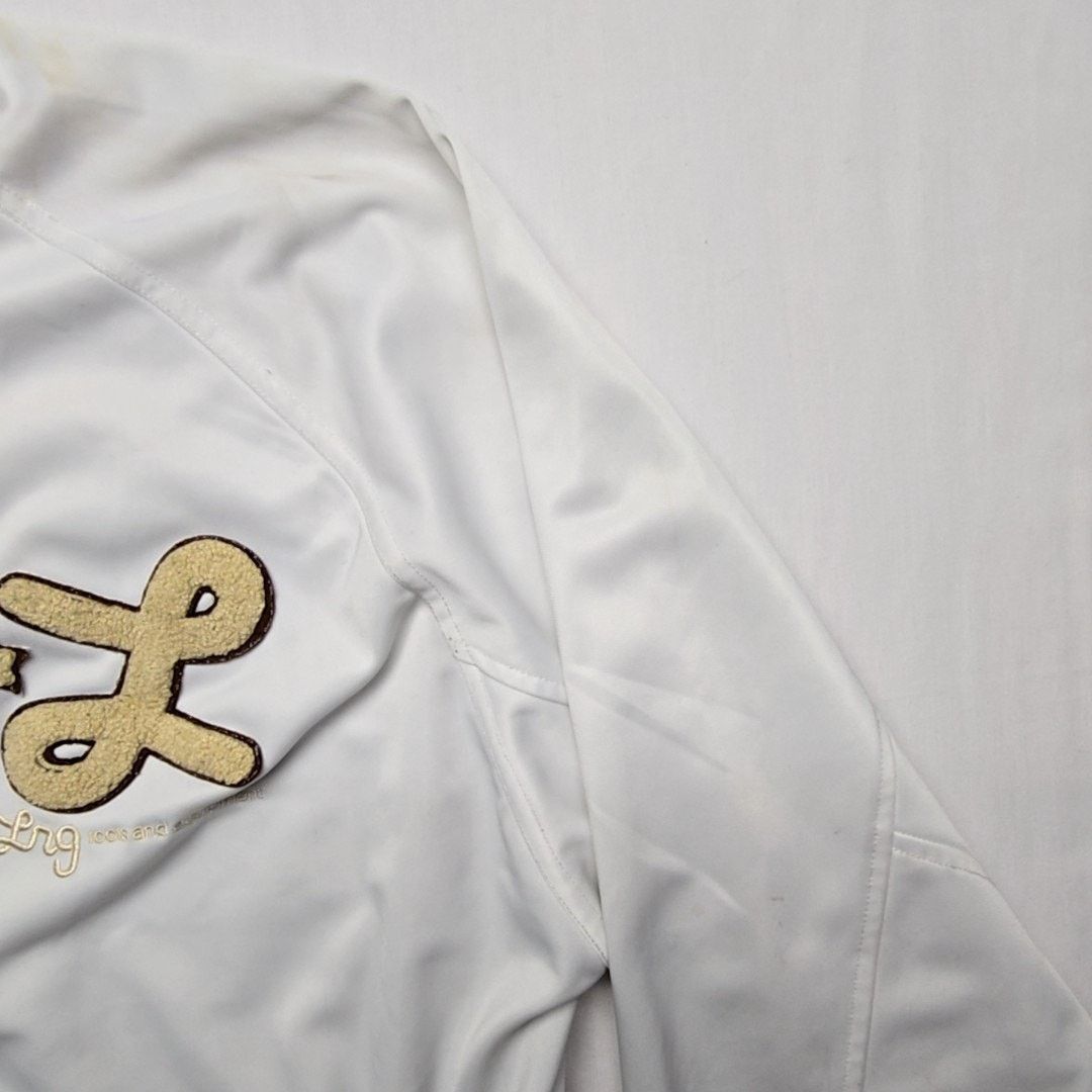 LRG Vintage LRG White Track Jacket L Y2k Streetwear Full Zip Size US L / EU 52-54 / 3 - 2 Thumbnail