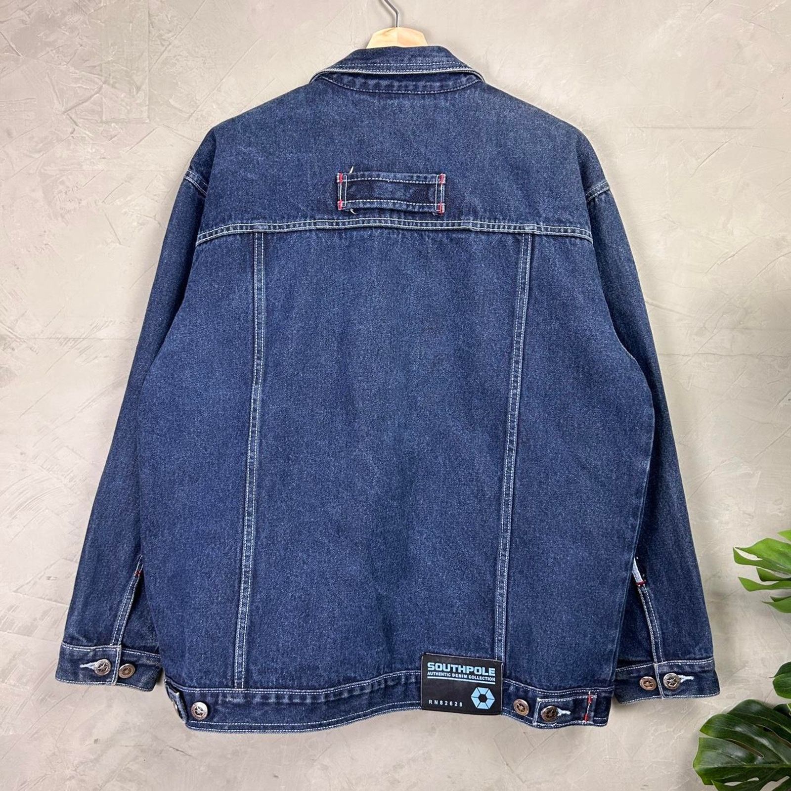 Southpole Southpole Denim Trucker Jacket Y2K Sz Large Size US L / EU 52-54 / 3 - 6 Thumbnail