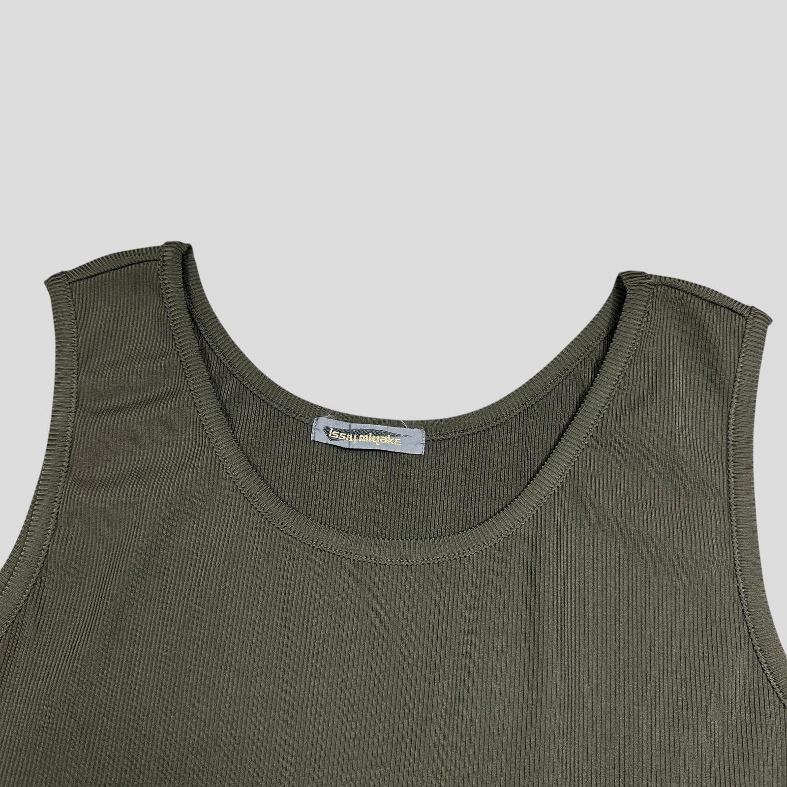 Issey Miyake Issey Miyake 80’s Brush Tag Ribbed Pleated Vest - S Size M / US 6-8 / IT 42-44 - 3 Thumbnail