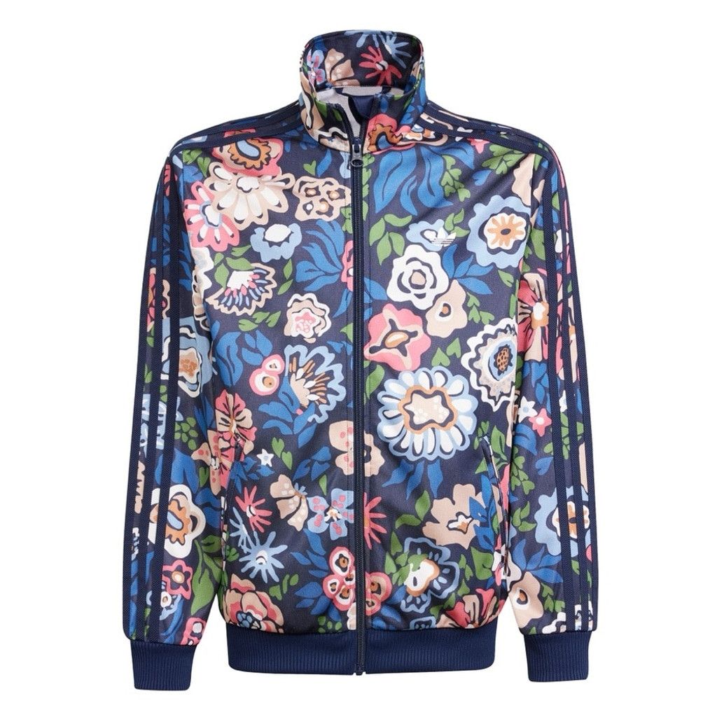 Adidas NEW Adidas x Liberty Firebird Floral Zip Top Size YM(11-12y) Size XXS / US 00 / IT 34 - 2 Thumbnail