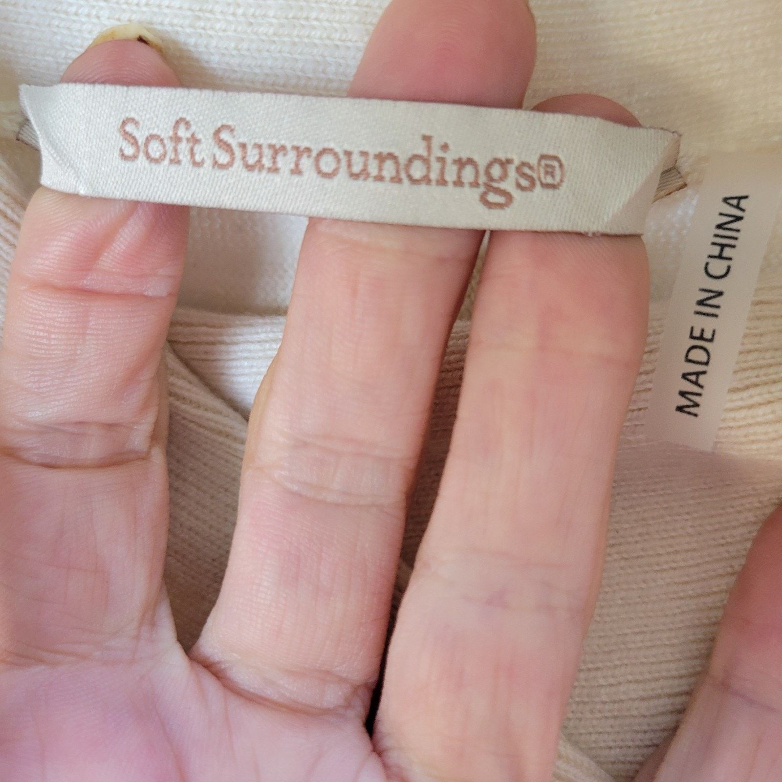 & Other Stories Soft Surroundings Tunic Sweater Cowl Neck Long Sleeve Medium Size M / US 6-8 / IT 42-44 - 4 Thumbnail