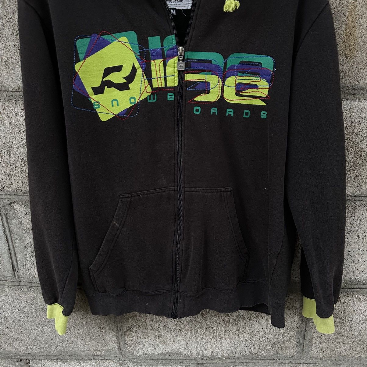 Rude Vintage Zip Hoodie Ride Y2K 00s Surf Wear Skate SK8 Rare Rap Size US M / EU 48-50 / 2 - 3 Thumbnail