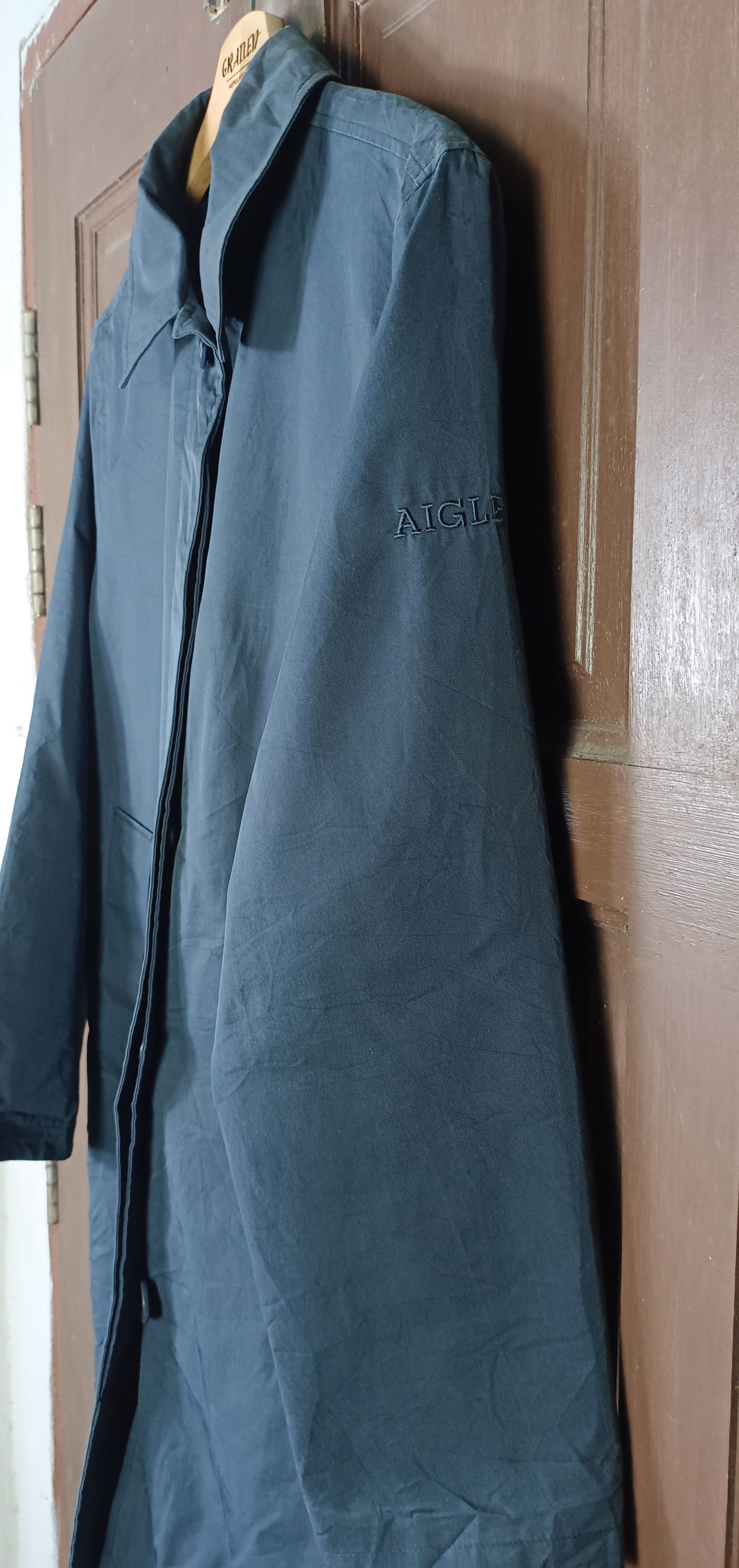 Aigle × Designer × Japanese Brand Vintage💥Aigle Depuis 1853 Long jacket Size US L / EU 52-54 / 3 - 5 Thumbnail