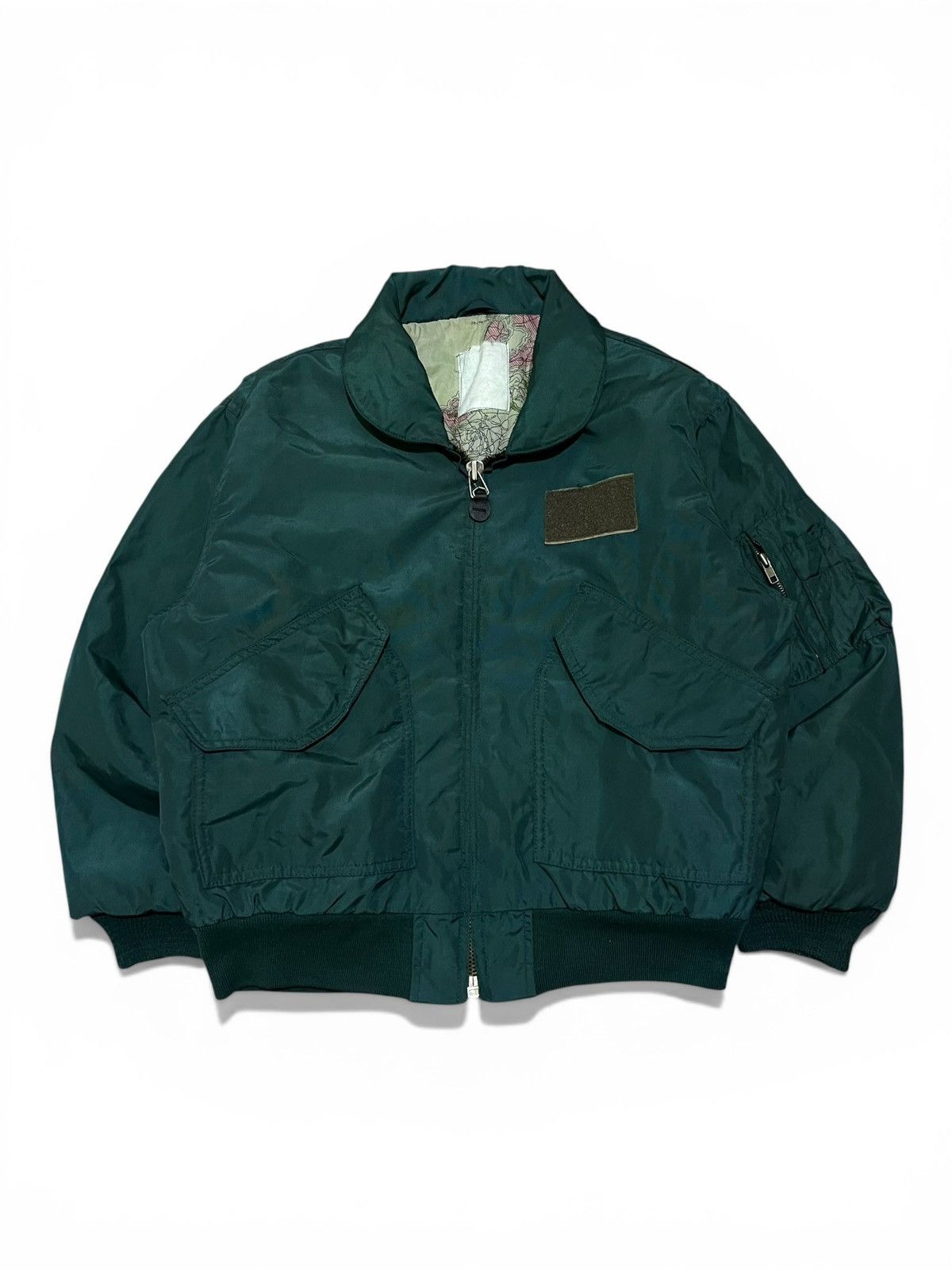 Japanese Brand Archive CWU Flyght Bomber Jacket Escape Maps Size US L / EU 52-54 / 3 - 2 Thumbnail