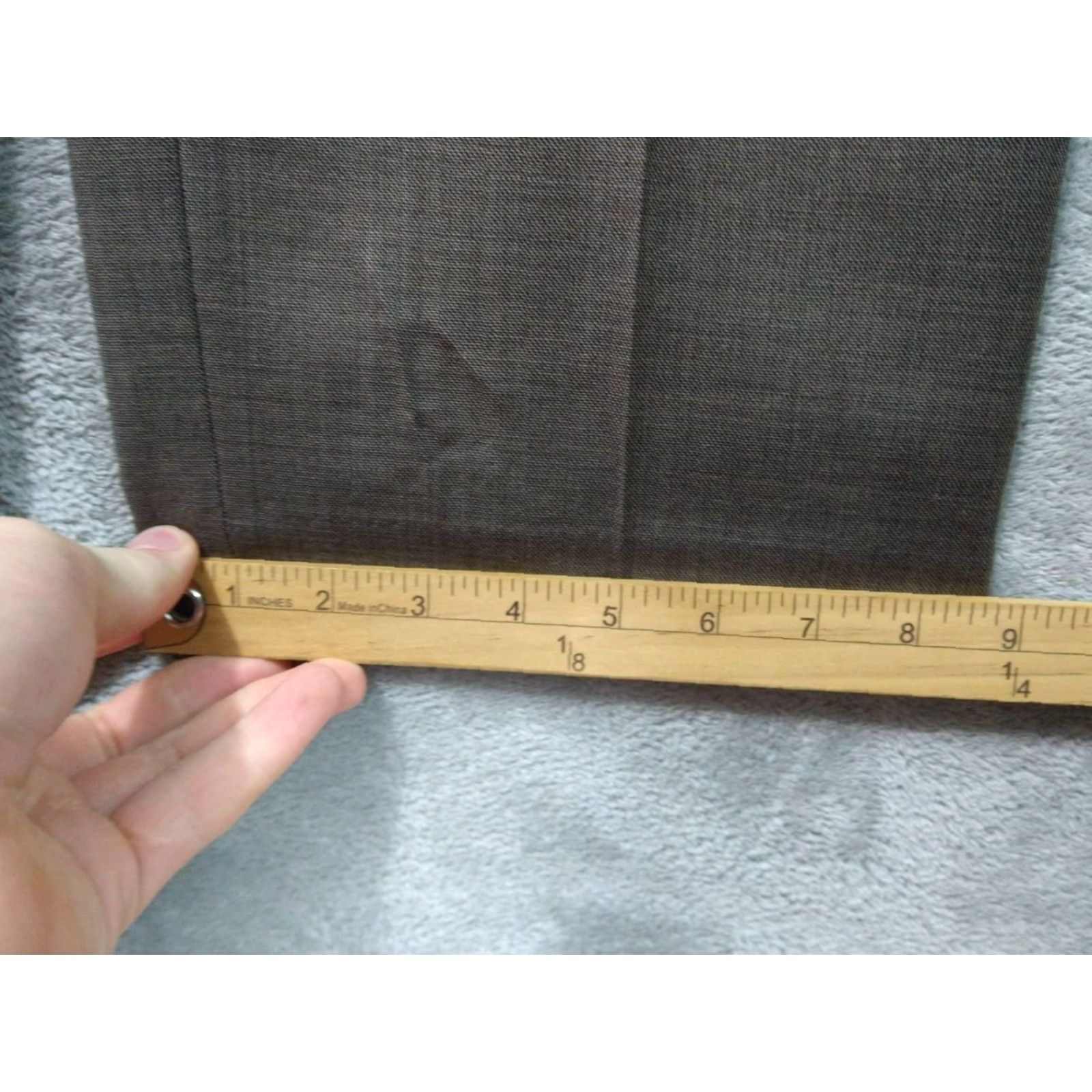 Chaps Chaps Dress Pants Mens 34x32 Wool Brown Straight Leg Flat Front Mid Rise Wool Dress Pants Mens 34 Regular Brown Vintage No Mens Size US 34 / EU 50 - 6 Thumbnail