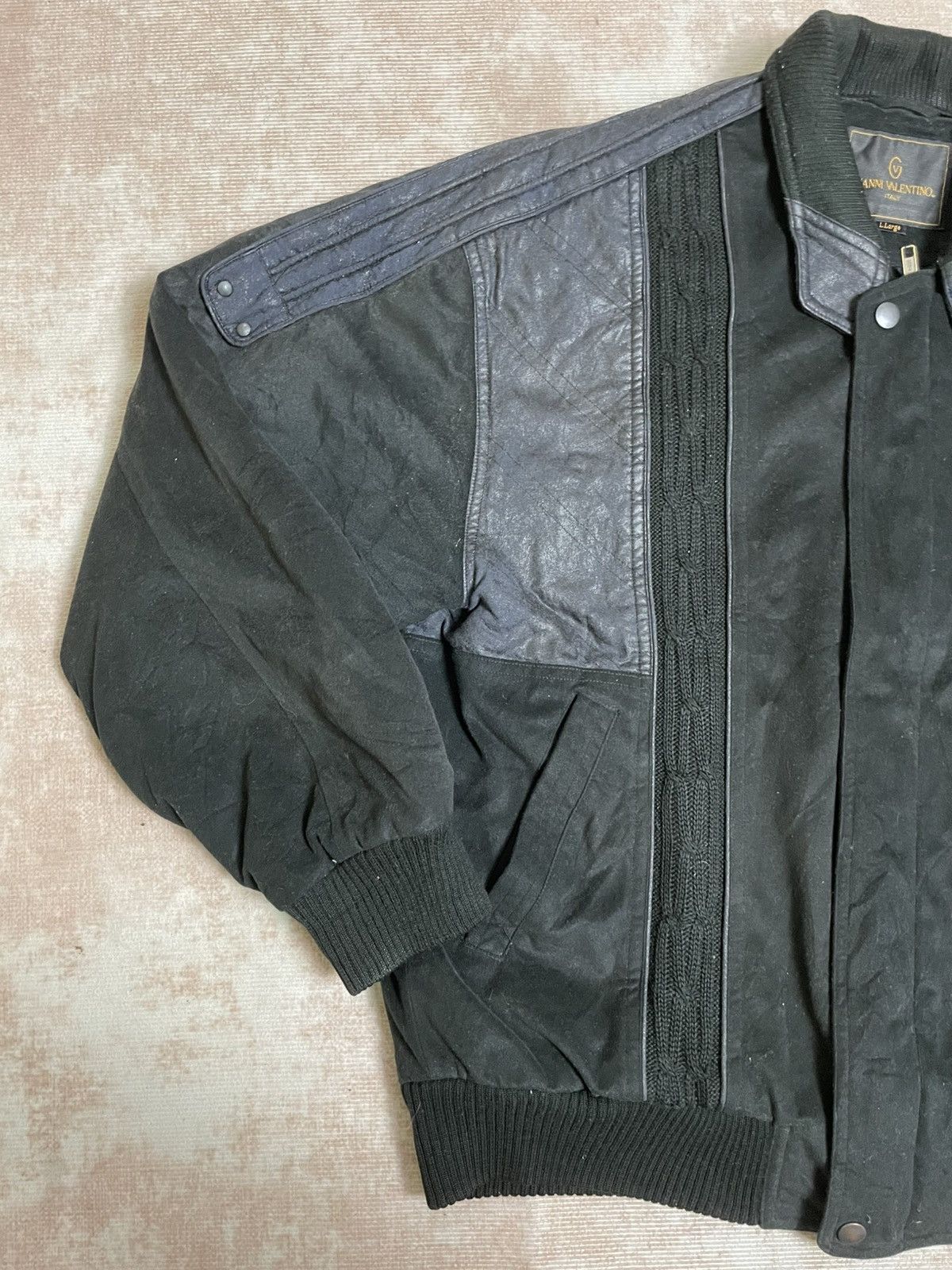 Japanese Brand Gianni Valentino Bomber Size US L / EU 52-54 / 3 - 4 Thumbnail